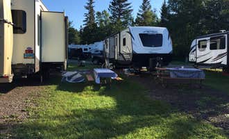Camping near Thompson Beach Kayak Site: Burlington Bay Campground, Two Harbors, Minnesota