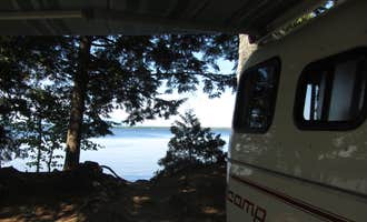 Camping near Peaks-Kenny State Park: Jo-Mary Campground, Brownville Junction, Maine