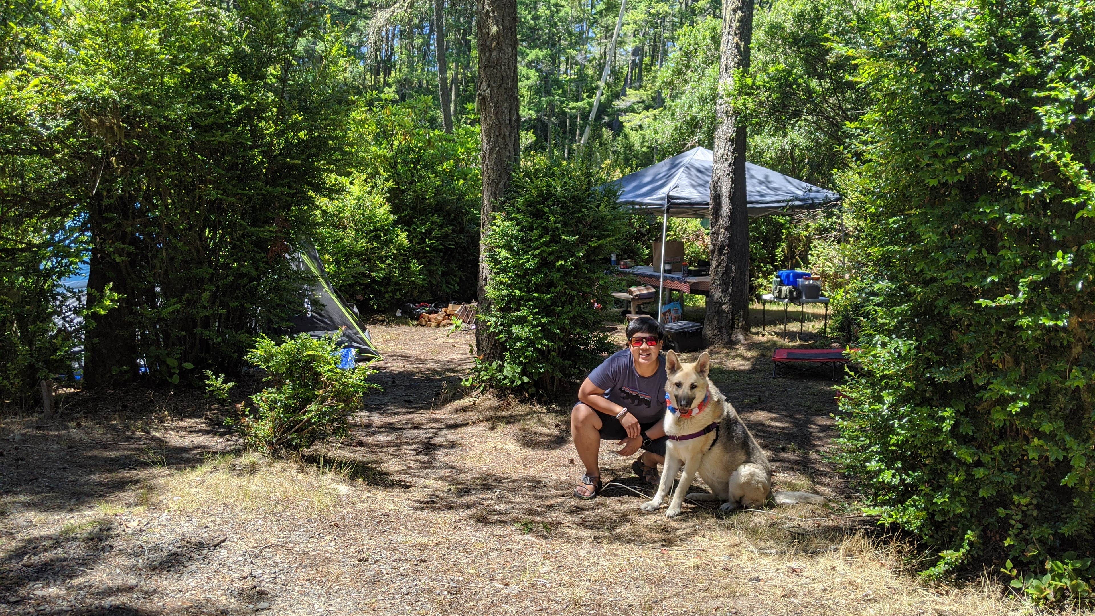 Camper-submitted photo at Eel Creek Campground near Reedsport, OR