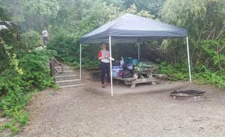 Marie L.'s photo of tent camping at Lake Chelan State Park Campground near Chelan, WA