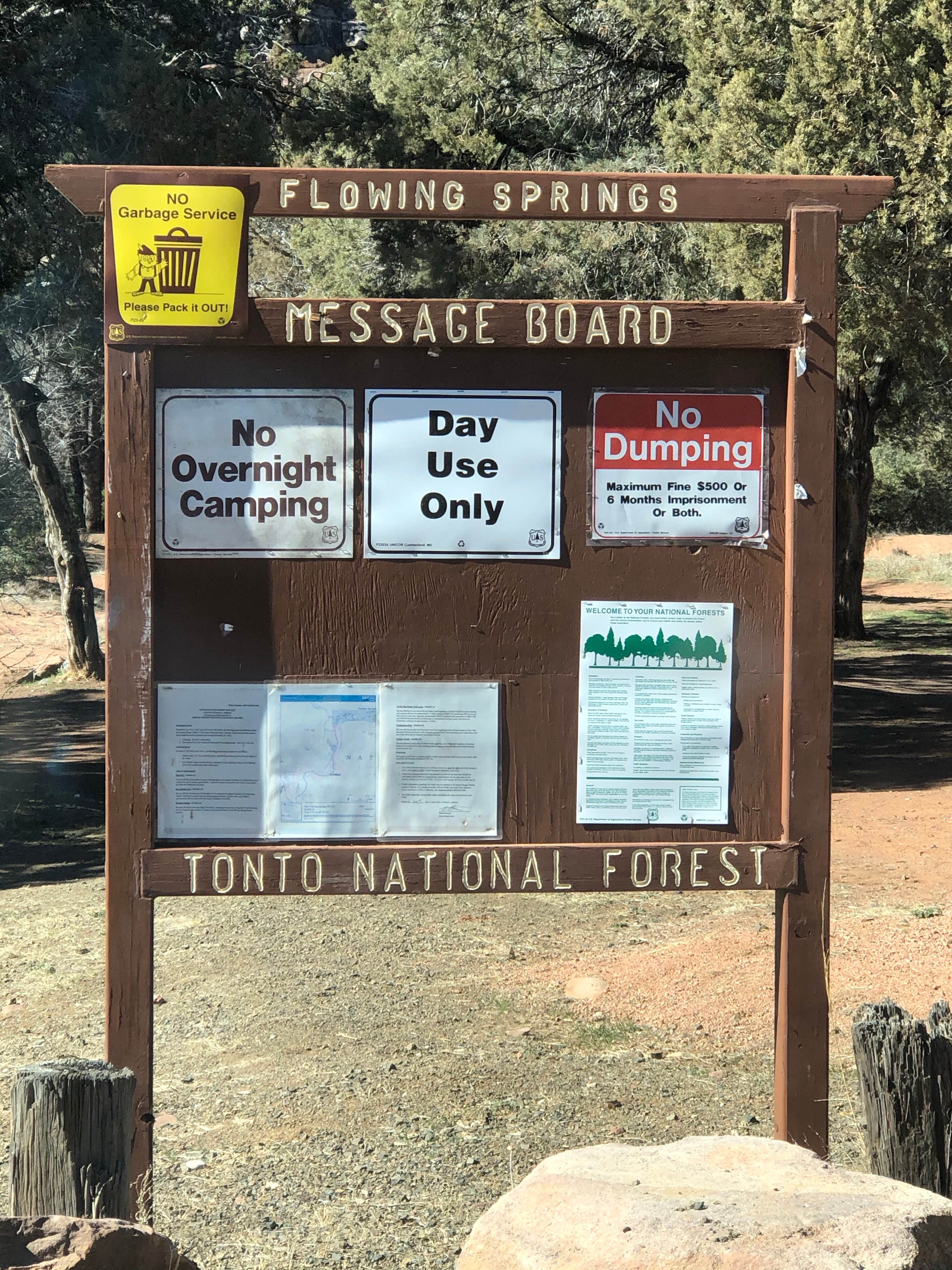 Flowing Spring Campground - PERMANENTLY CLOSED