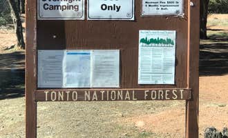 Camping near Flowing Springs: Flowing Spring Campground, Payson, Arizona