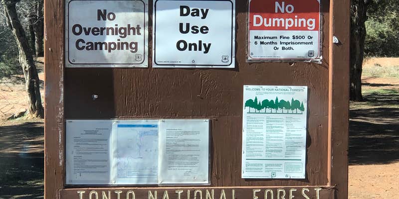 Camper submitted image from Flowing Spring Campground - PERMANENTLY CLOSED