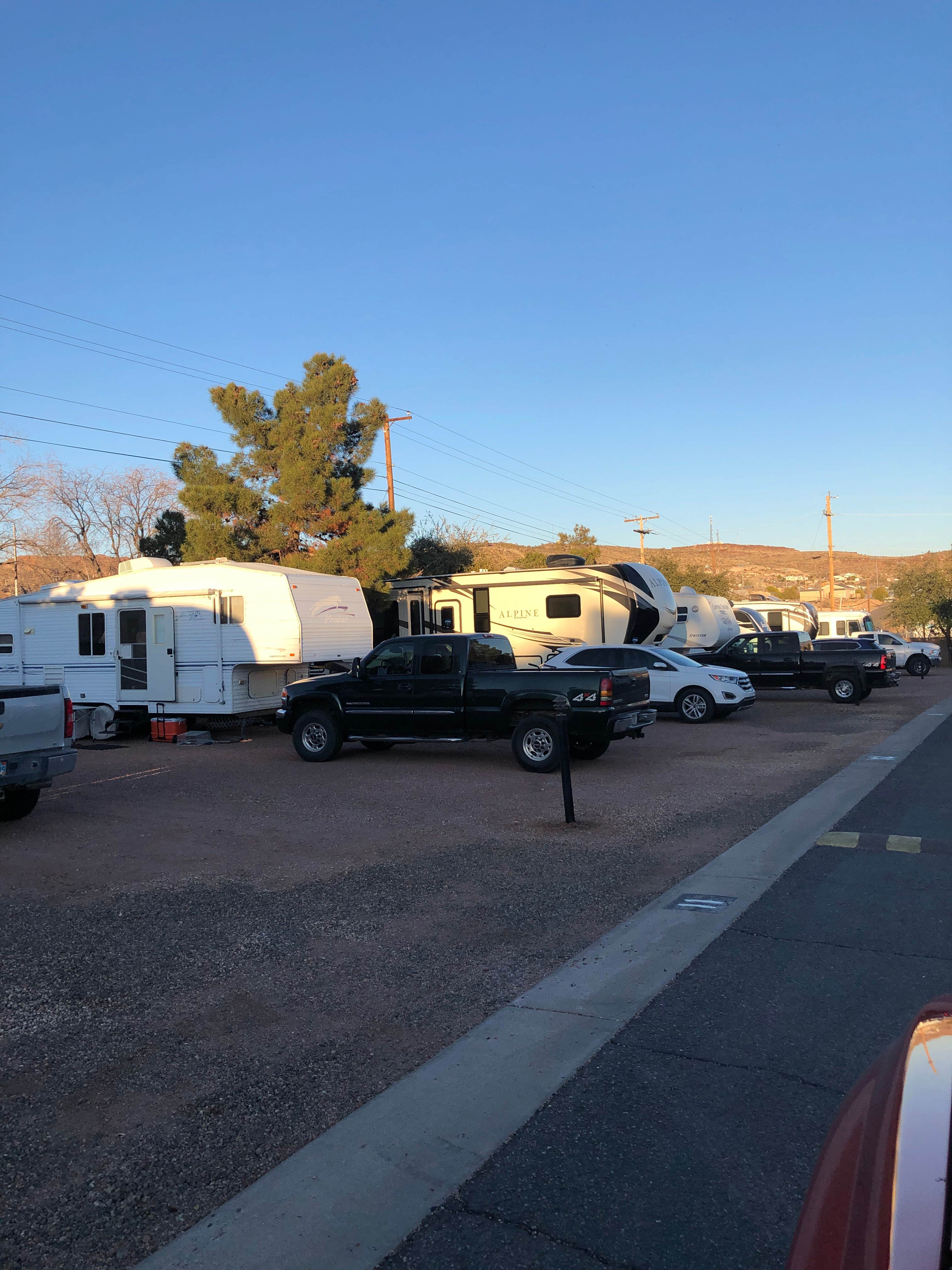 Camper-submitted photo at Fort Beale RV Park near Yucca, AZ
