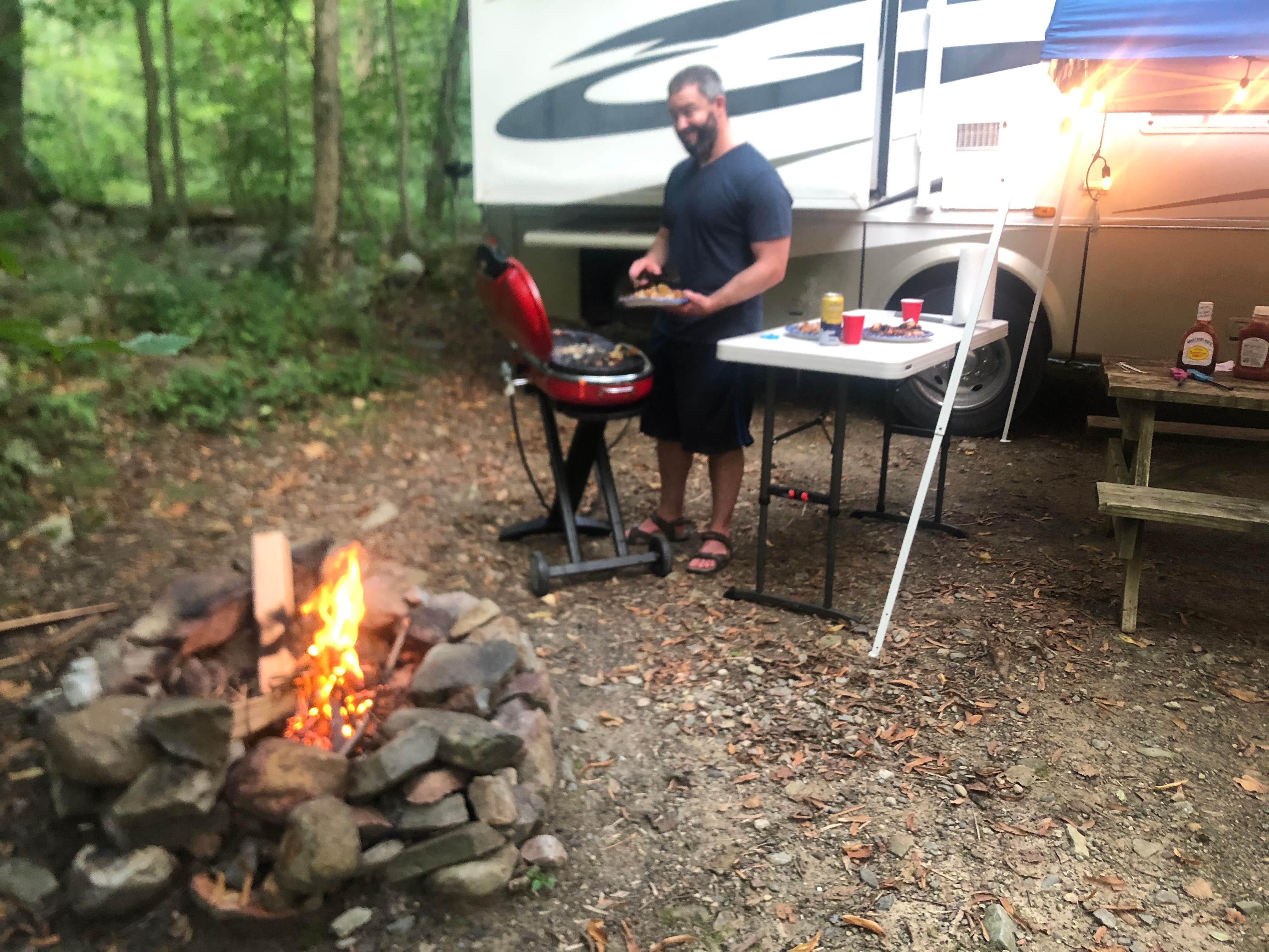 Camper-submitted photo at Camp Taylor Campground near Tobyhanna, PA