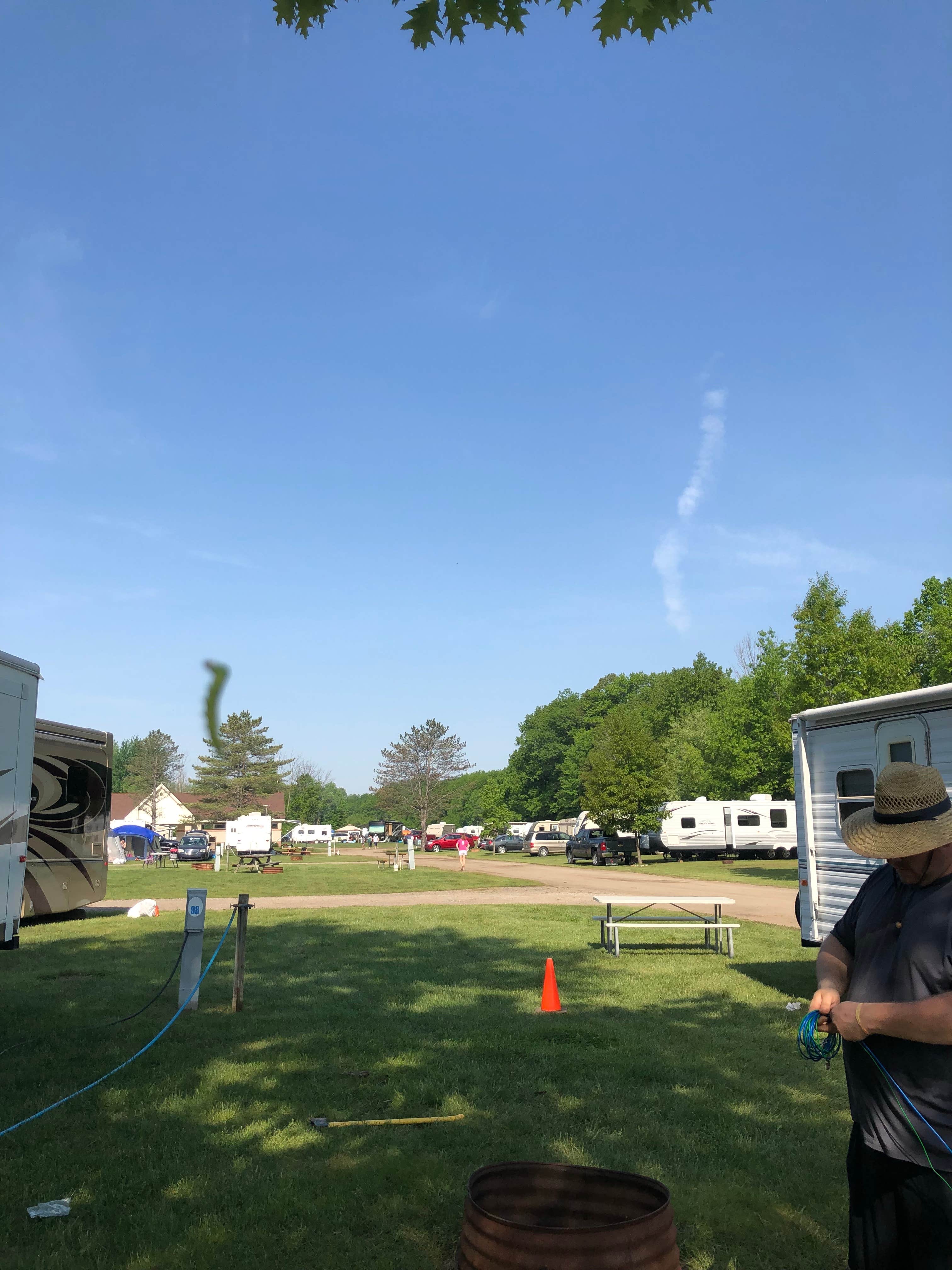 Camper-submitted photo at Wesleyan Woods Camp near Cass City, MI