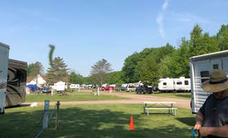 Camping near Pennell Farms: Wesleyan Woods Camp, Millington, Michigan