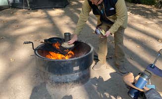 Vanessa L.'s photo of camping with pets at Manzanita Campground near Mormon Lake, AZ