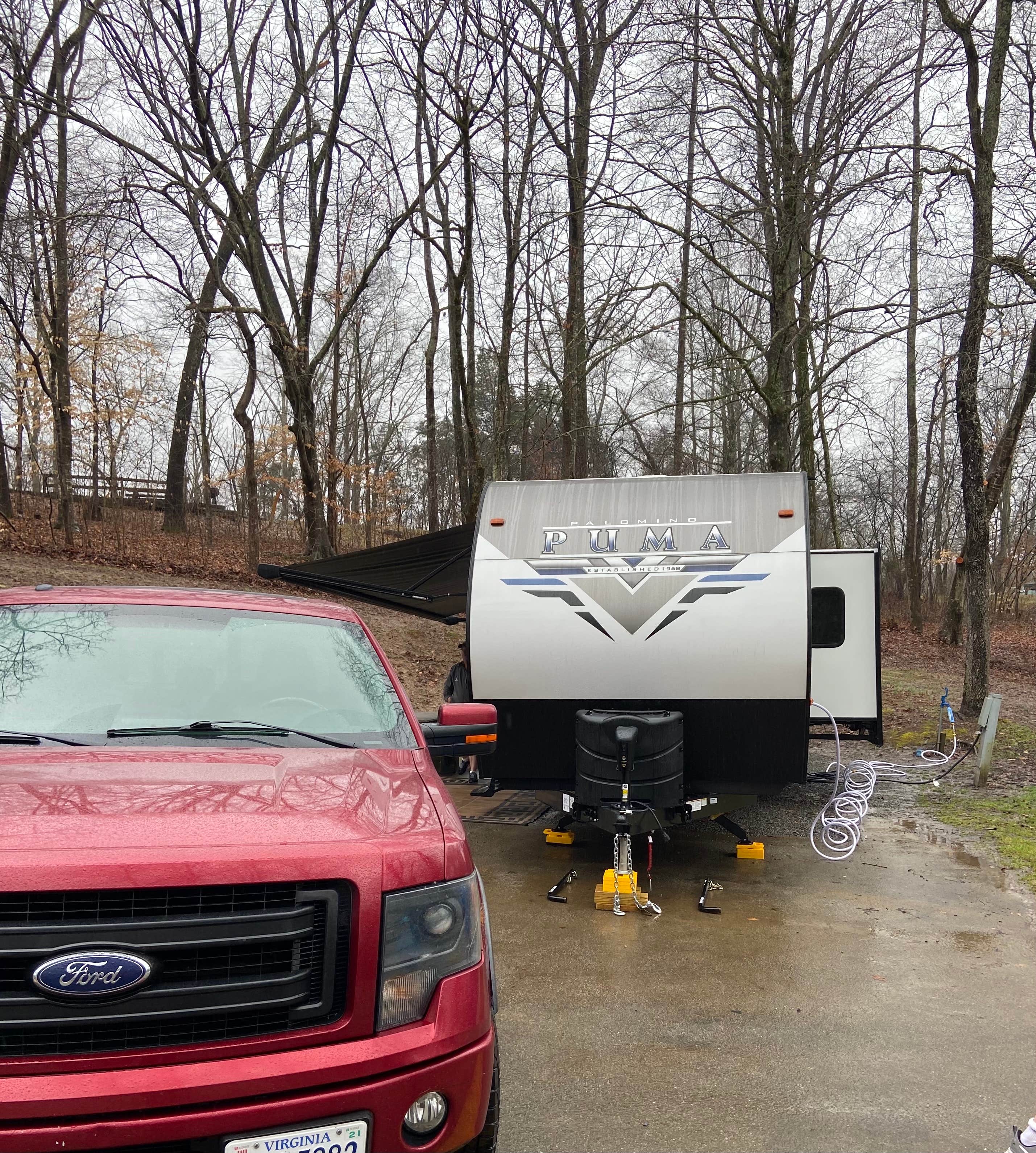 Julie's photo of rv camping at Warriors' Path State Park Main Campground — Warriors' Path State Park near Whitesburg, KY