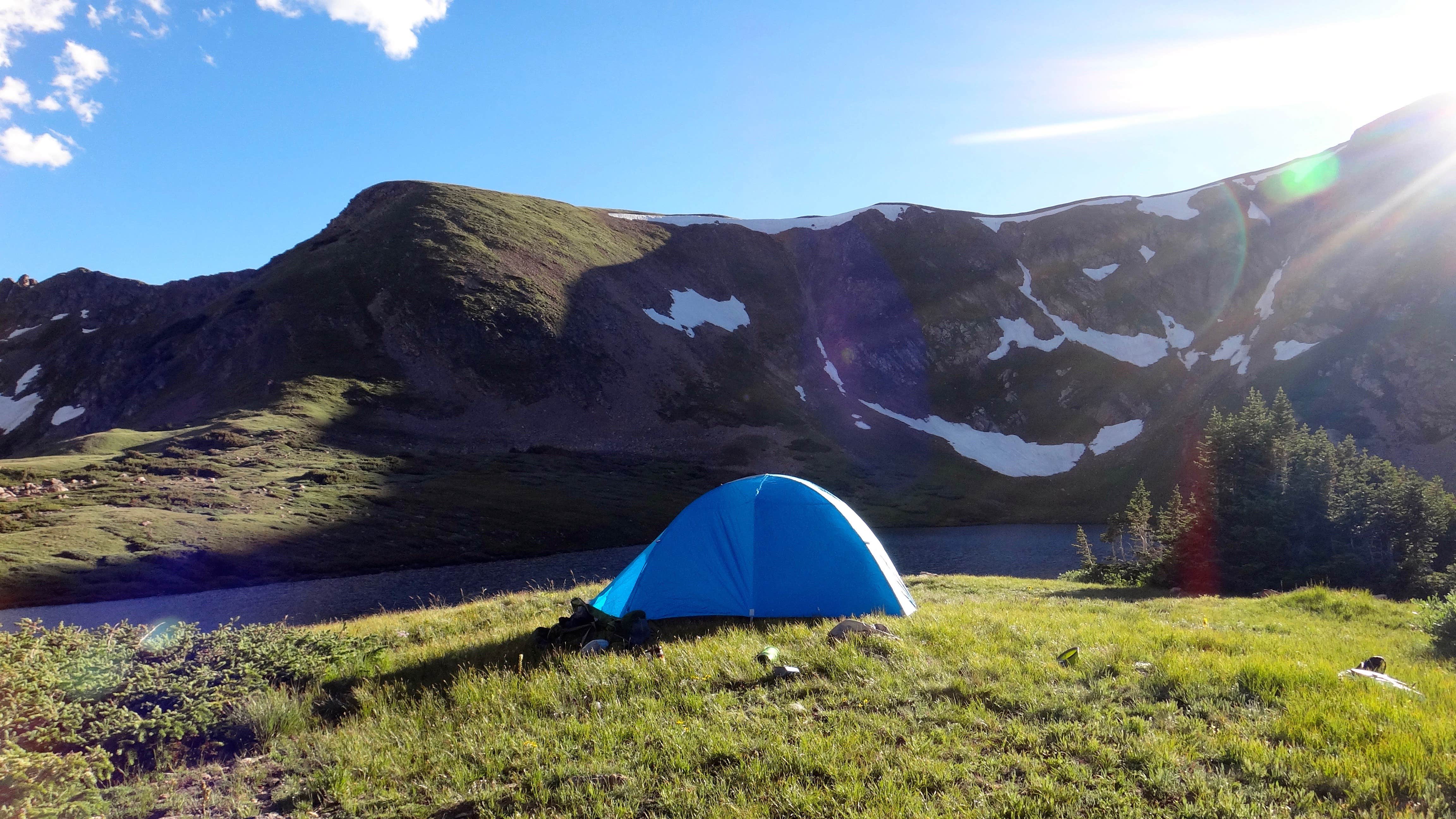 Camper submitted image from Iceberg Lake Backcountry Campground - 5