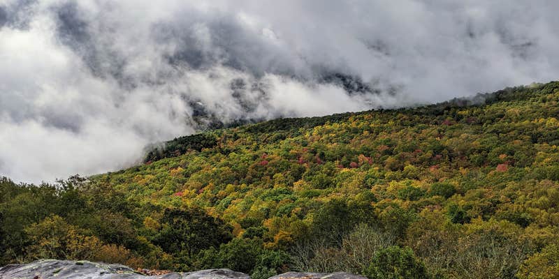 Camper submitted image from Black Rock Mountain State Park Campground