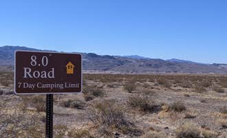 Camping near Muddy Mountains: Eight Mile Dispersed Camping near Government Wash — Lake Mead National Recreation Area, Henderson, Nevada