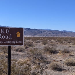 Eight Mile Dispersed Camping near Government Wash — Lake Mead National Recreation Area