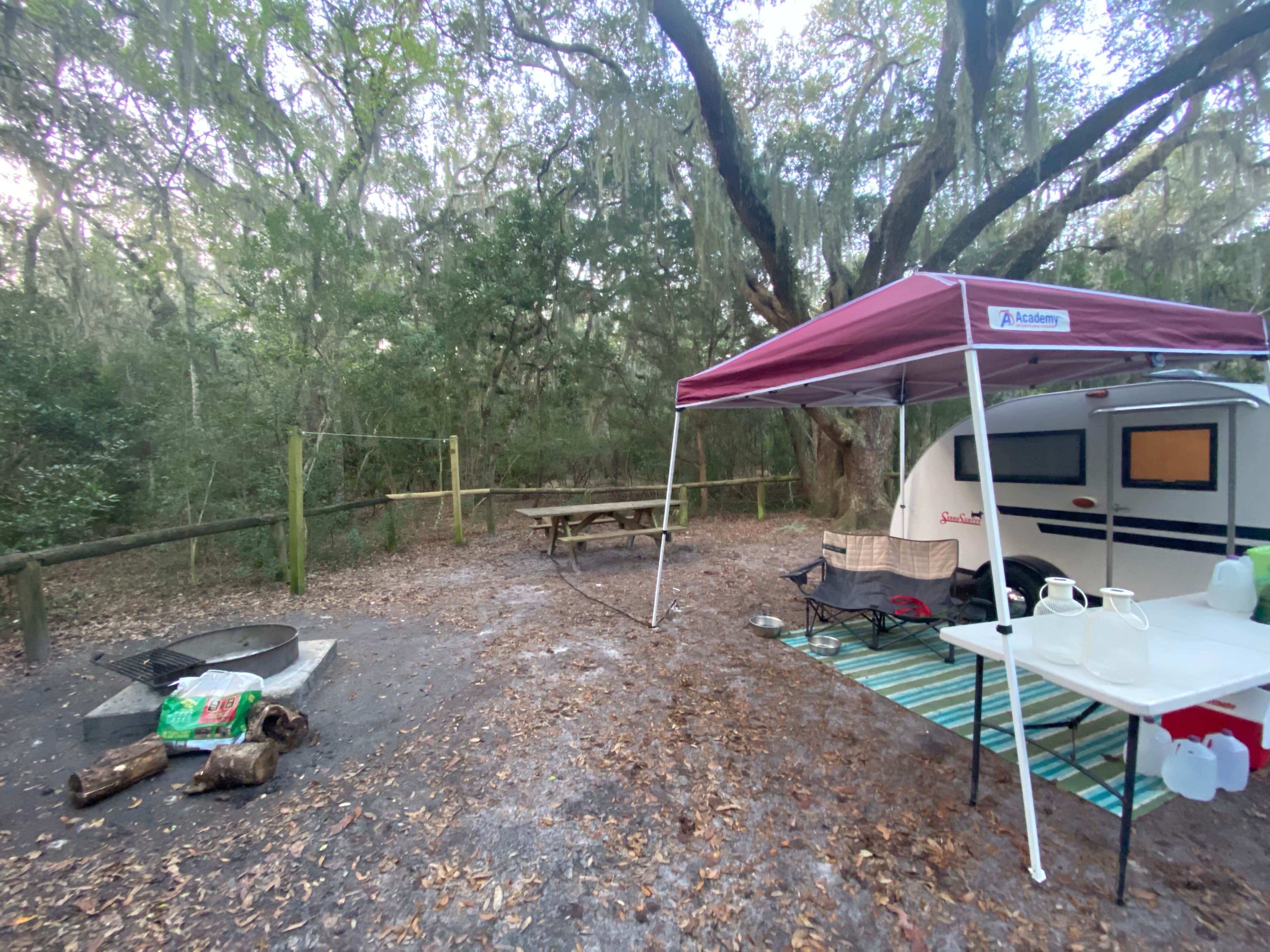 Camper-submitted photo at Atlantic Beach Campground — Fort Clinch State Park in Florida