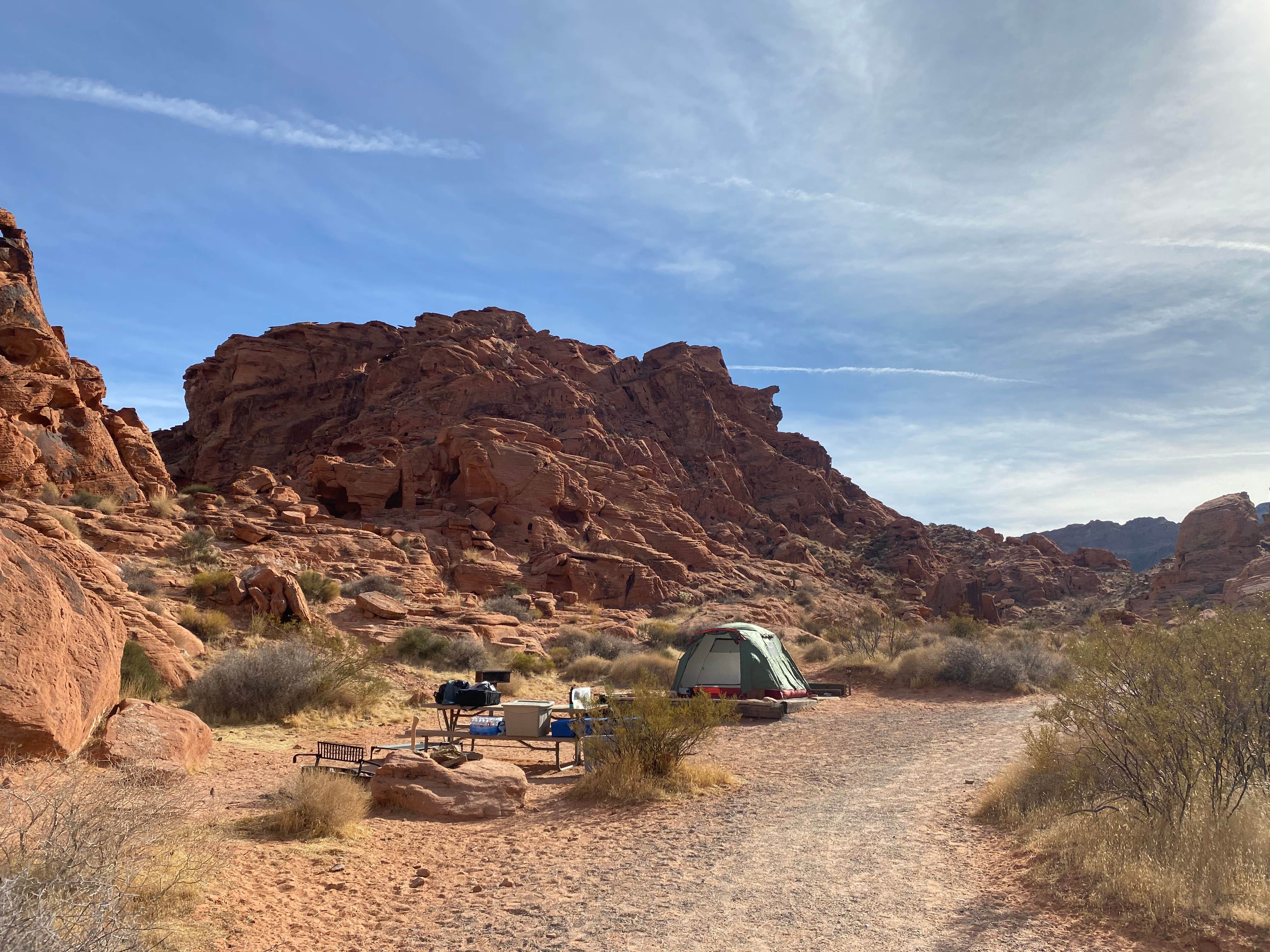 Paul N.'s photo at Atlatl Rock Campground — Valley of Fire State Park near Bunkerville, NV