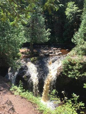 Camper submitted image from Amnicon Falls State Park Campground - 1