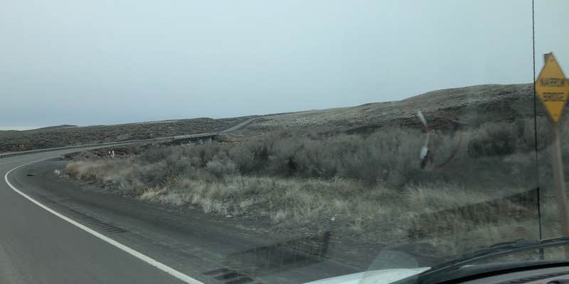 Camper submitted image from Moses Lake Mud Flats and Sand Dunes