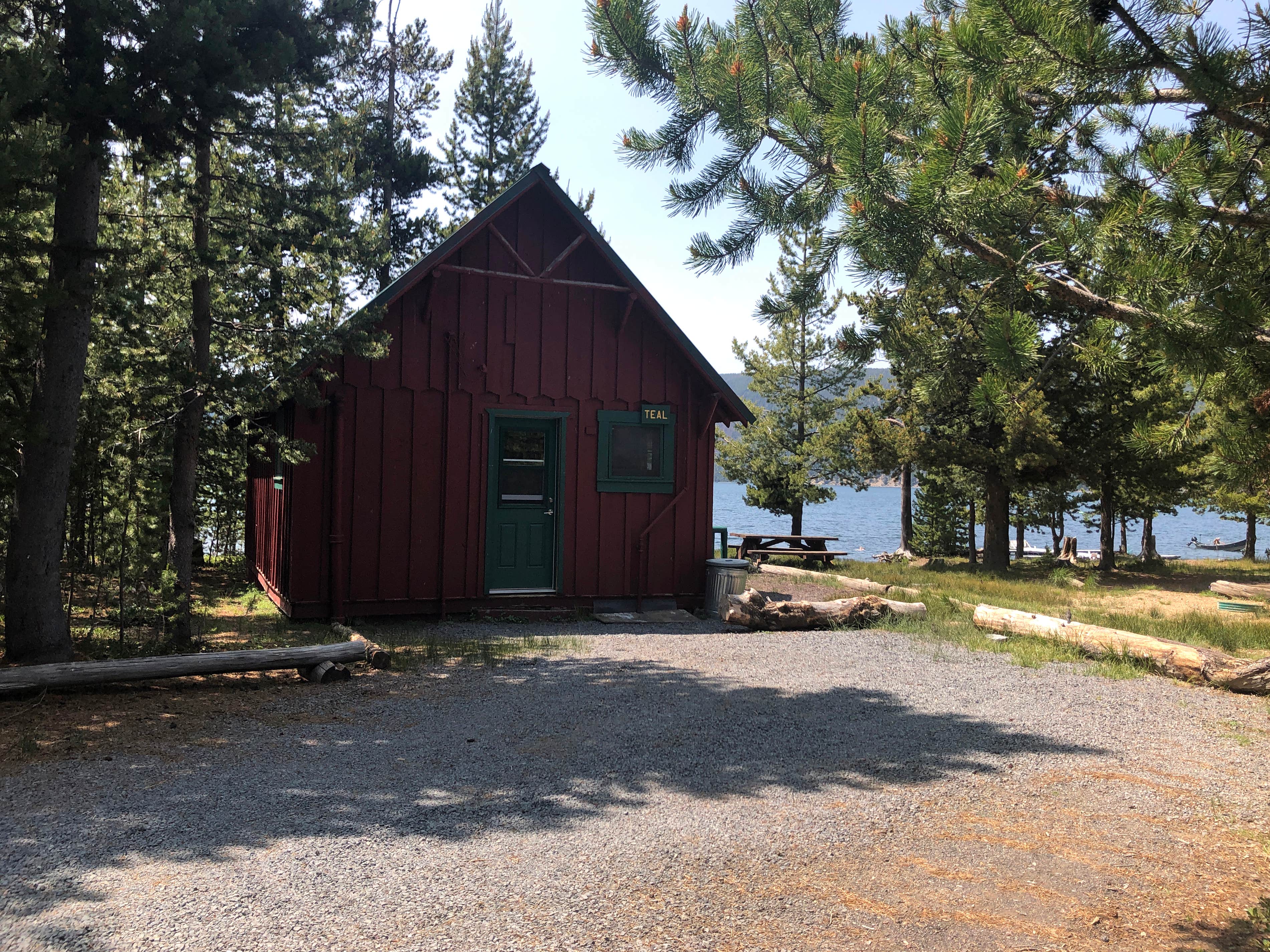 Corinna B.'s photo of glamping accommodations at East Lake Resort near Gilchrist, OR