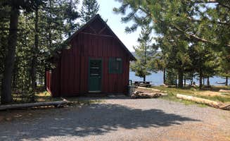 Corinna B.'s photo of a cabin at East Lake Resort near Bend, OR