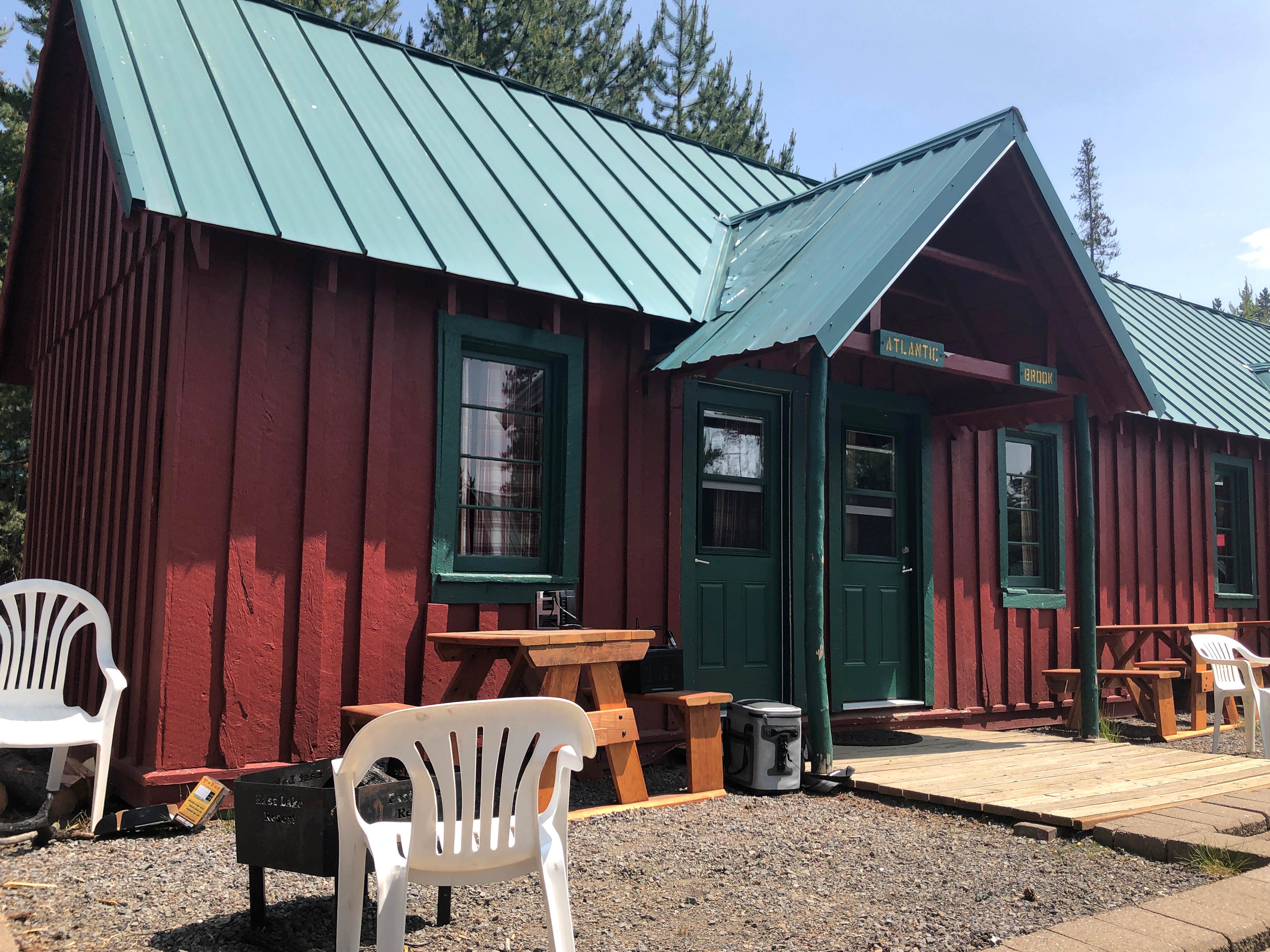 Corinna B.'s photo of a cabin at East Lake Resort near La Pine, OR