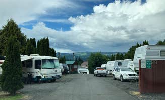 Corinna B.'s photo of rv camping at Bridge of The Gods Motel Cabins & RV Park near Columbia River Gorge National Scenic Area