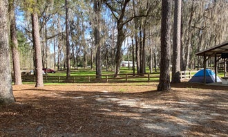 Camping near Rainbow Campground: Gibson Park, Suwannee, Florida