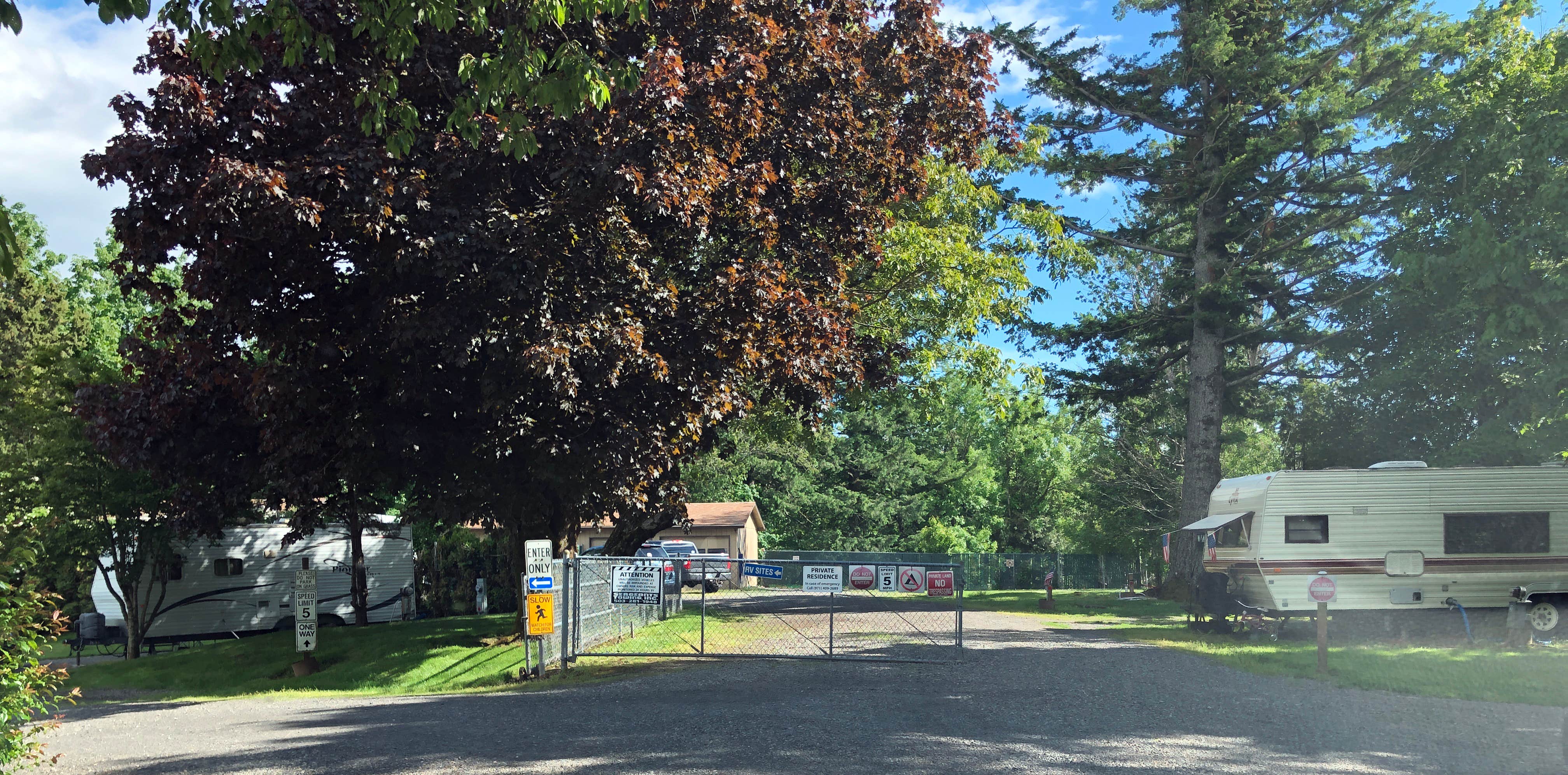Camper-submitted photo at Crown Point RV Park near Rhododendron, OR