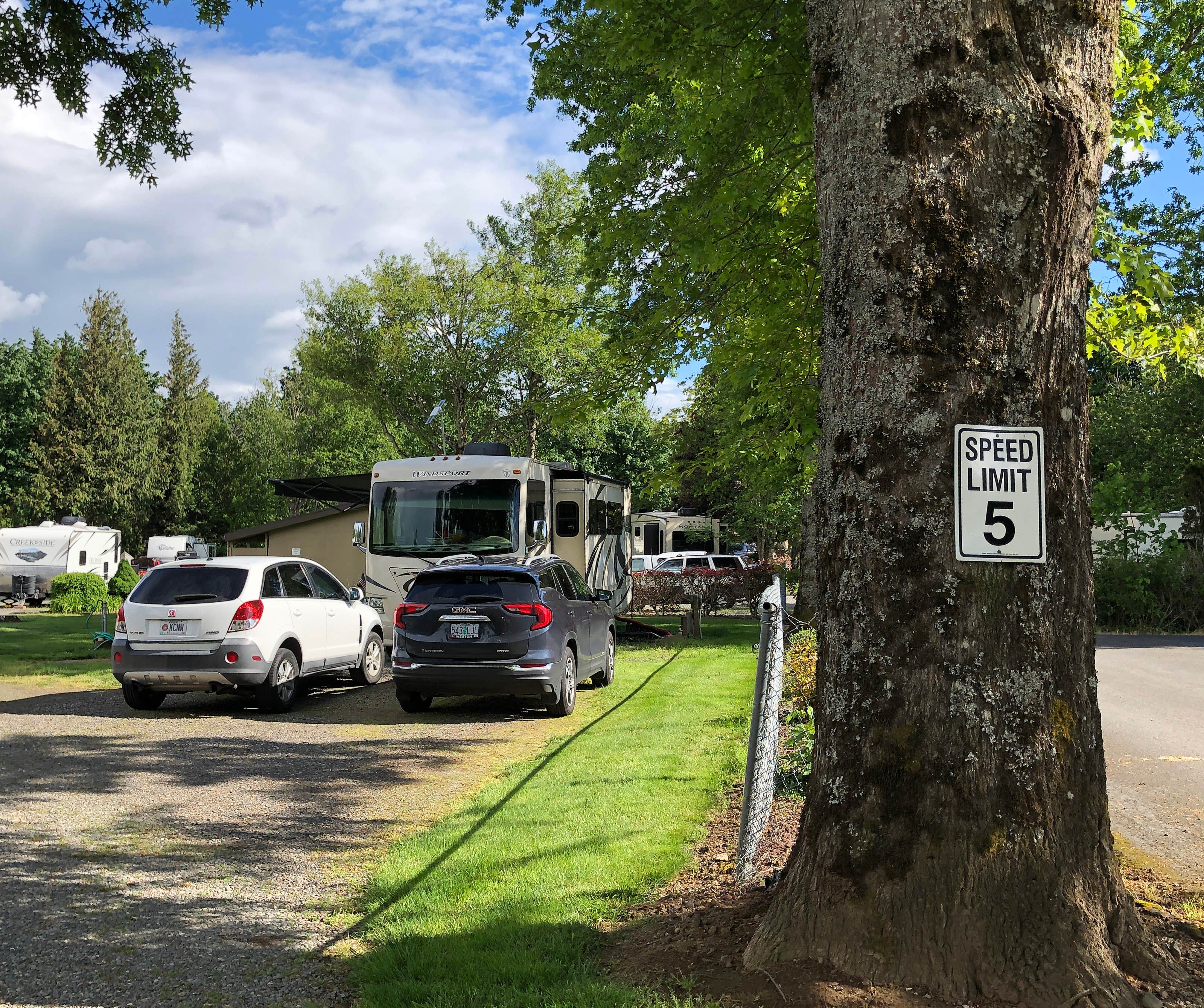 Corinna B.'s photo of rv camping at Crown Point RV Park near North Bonneville, WA