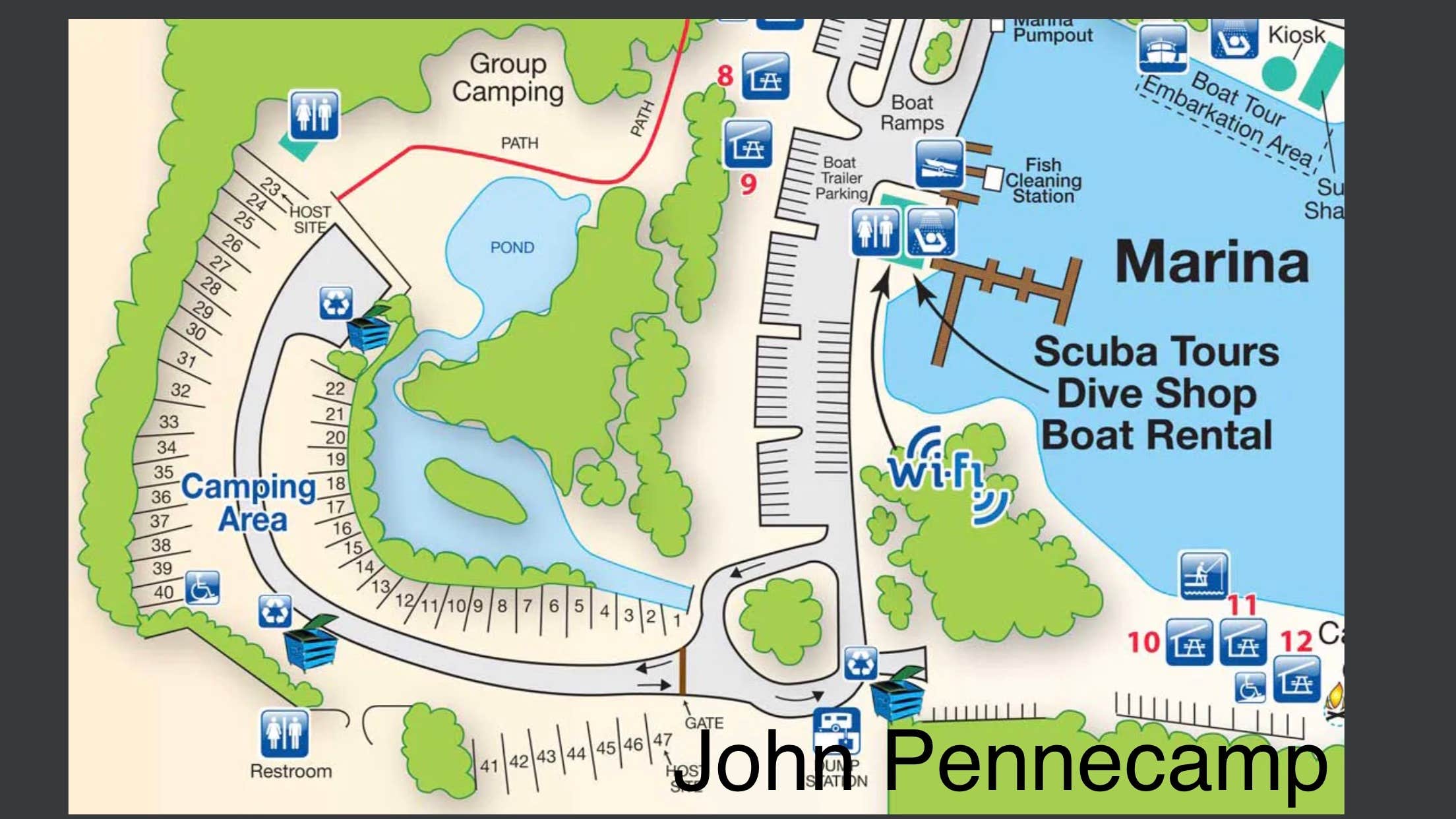 Camper-submitted photo at John Pennekamp Coral Reef State Park Campground near Biscayne National Park