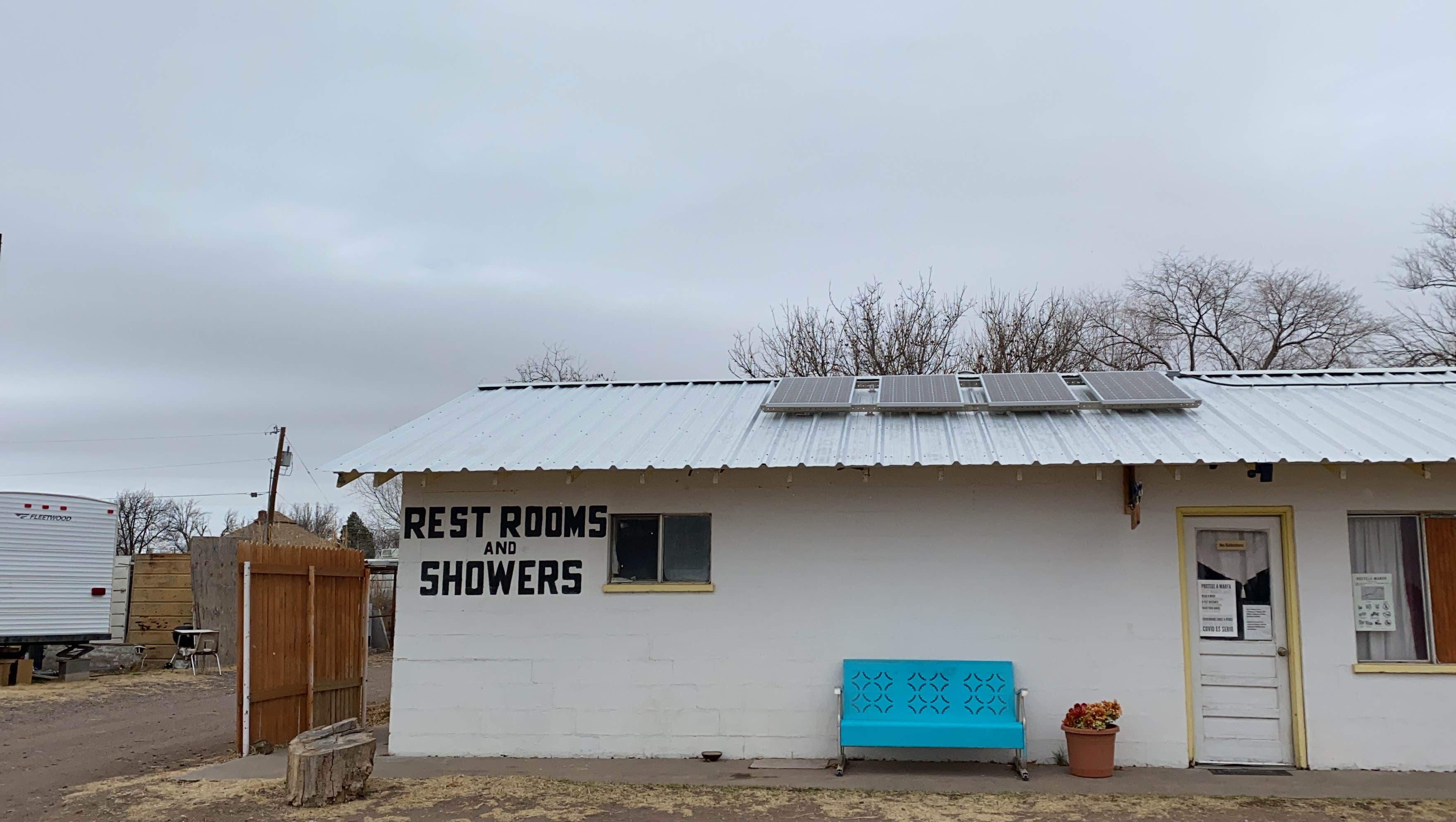 Camper submitted image from Marfa Overnight Trailer Park - 5