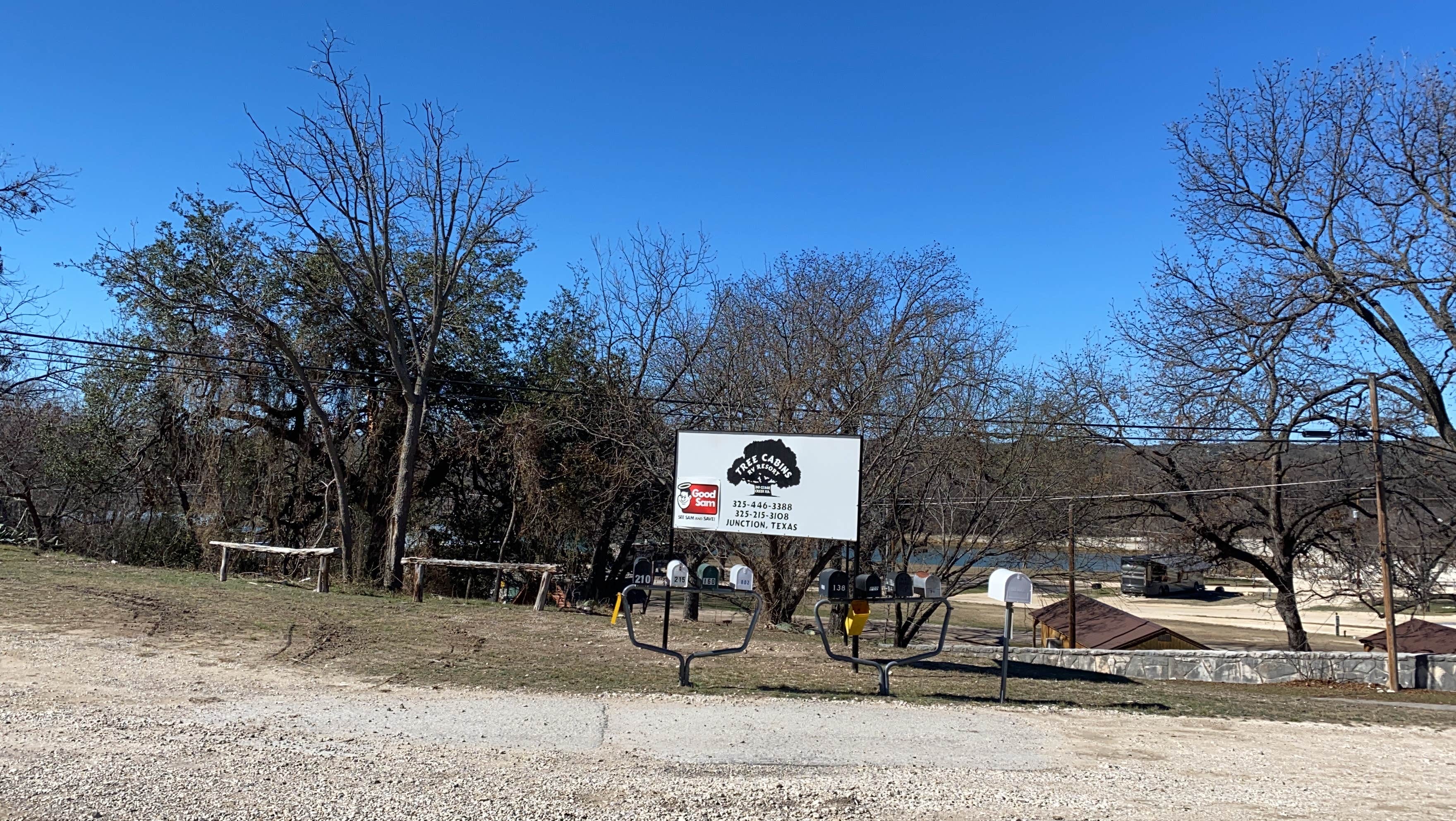 Camper-submitted photo at Tree Cabins RV Resort near Junction, TX