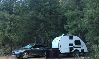Camping near Mosca: Gunnison National Forest Cement Creek Campground, Crested Butte, Colorado