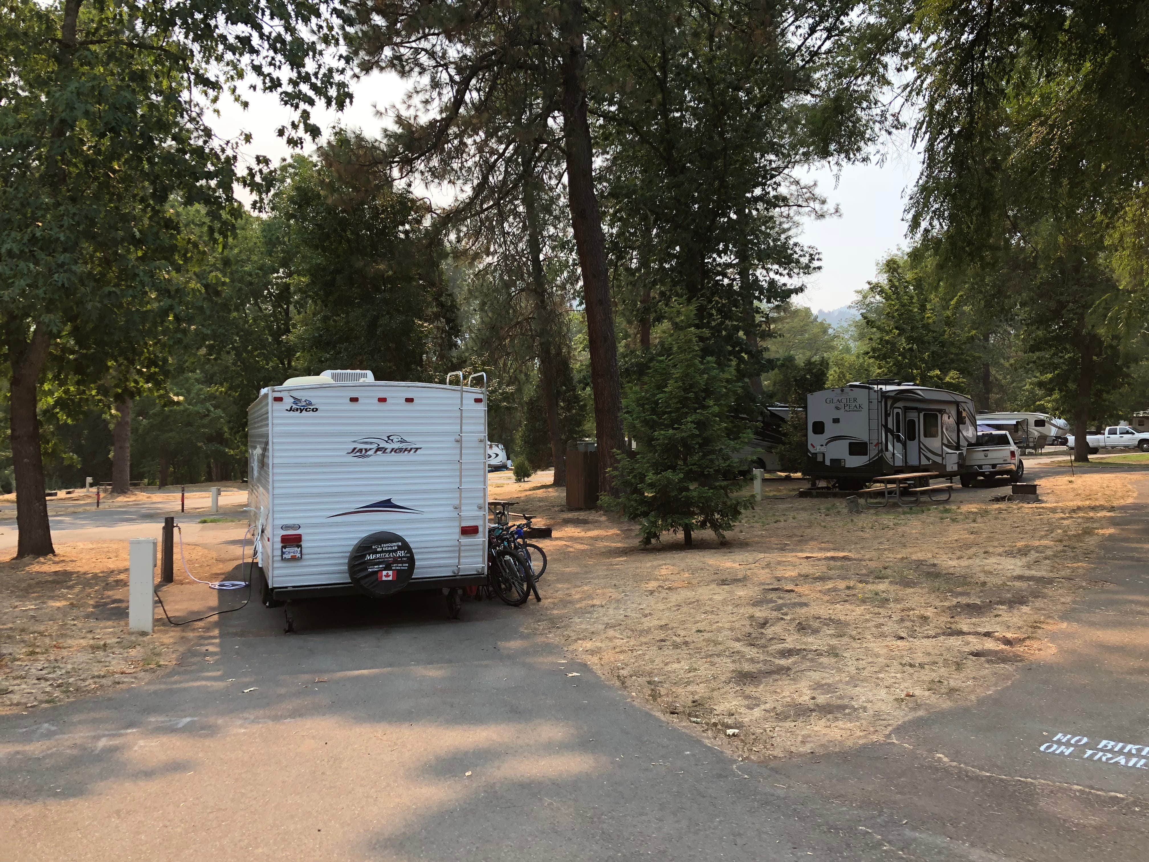 Camper-submitted photo at Valley of the Rogue State Park Campground near White City, OR