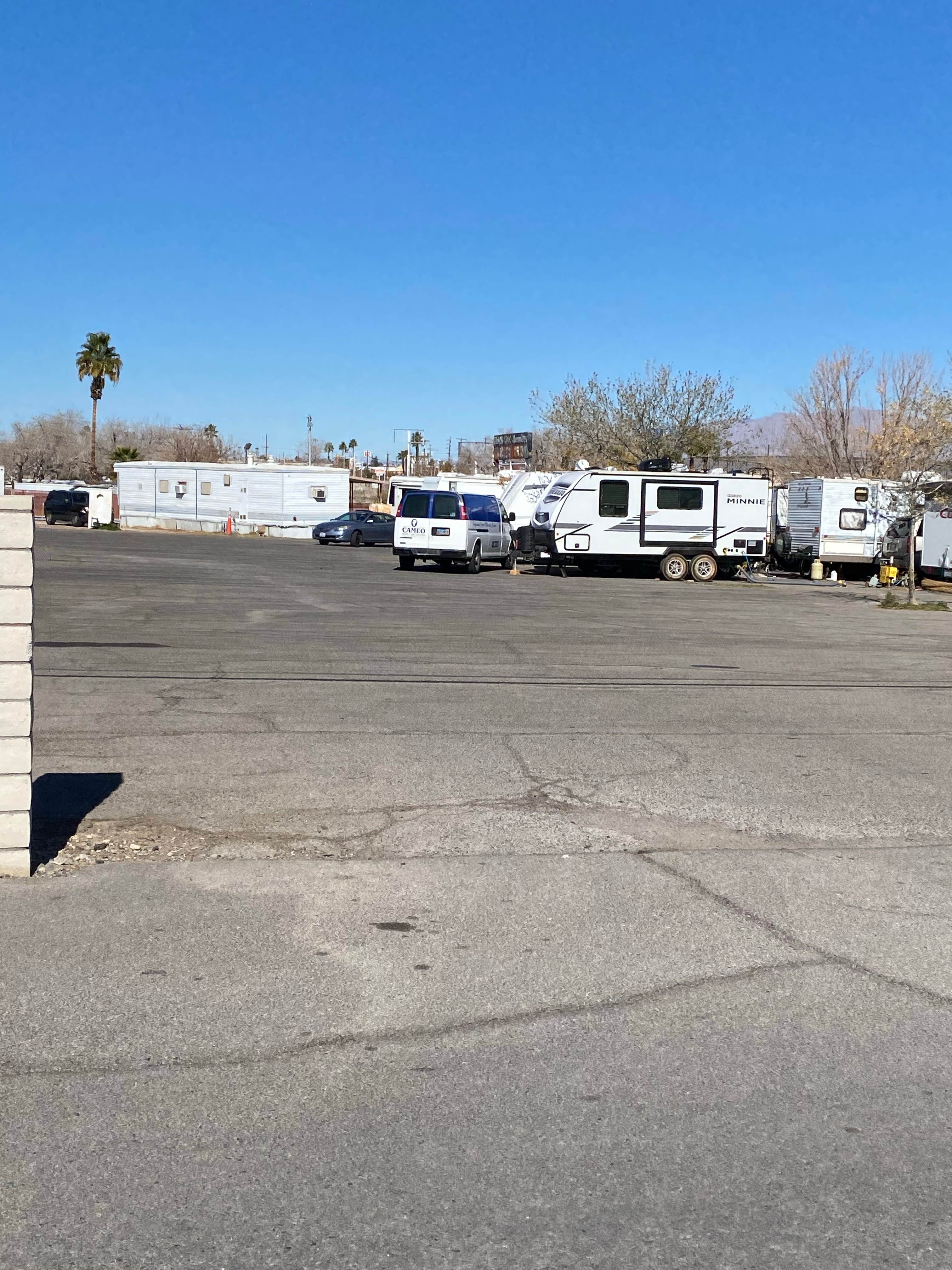 Brittney  C.'s photo of rv camping at King's Row RV Park near Nellis Air Force Base, NV