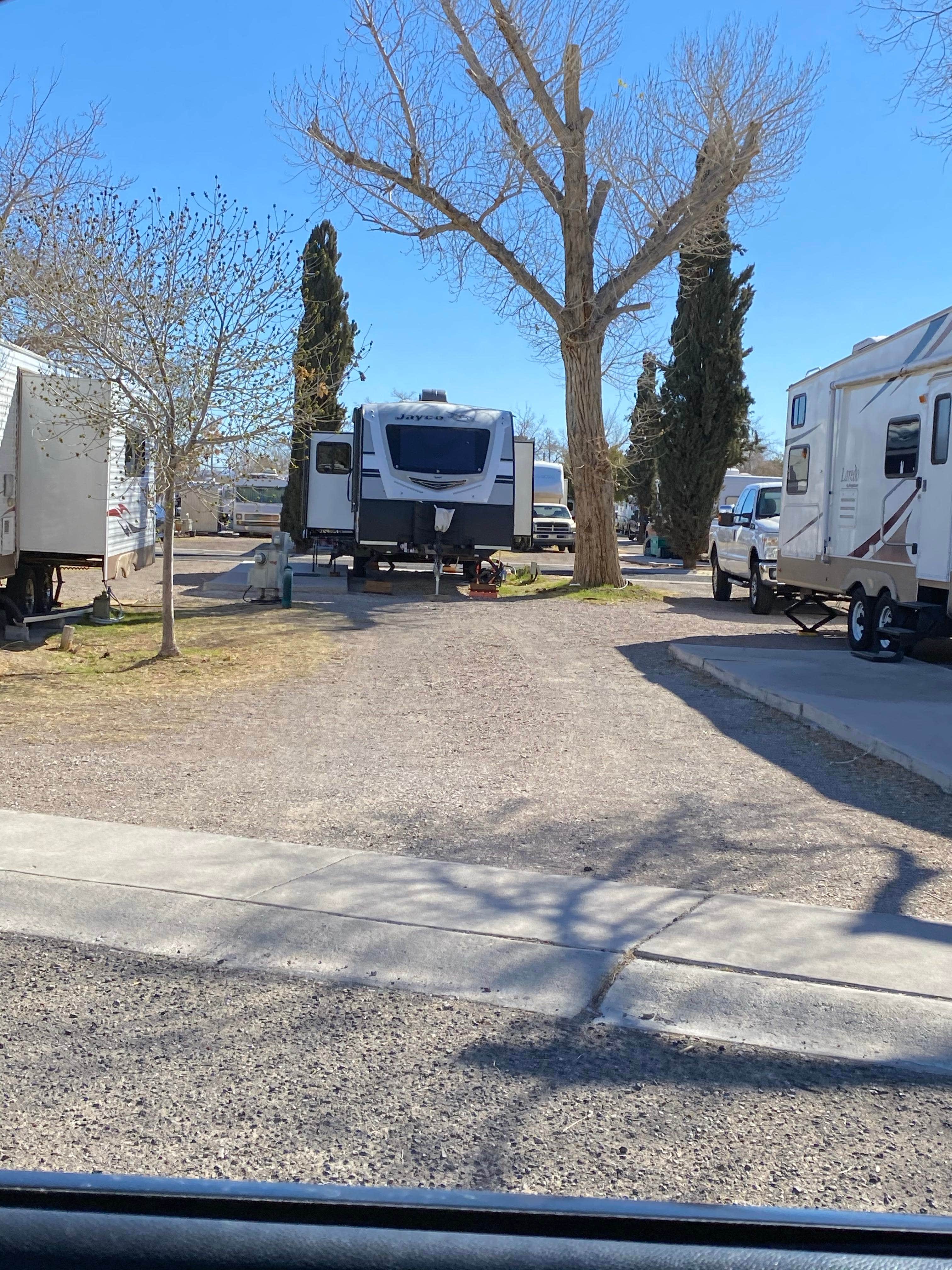 Camping near Las Vegas Motorcoach Resort: King's Row RV Park, Nellis Air Force Base, Nevada