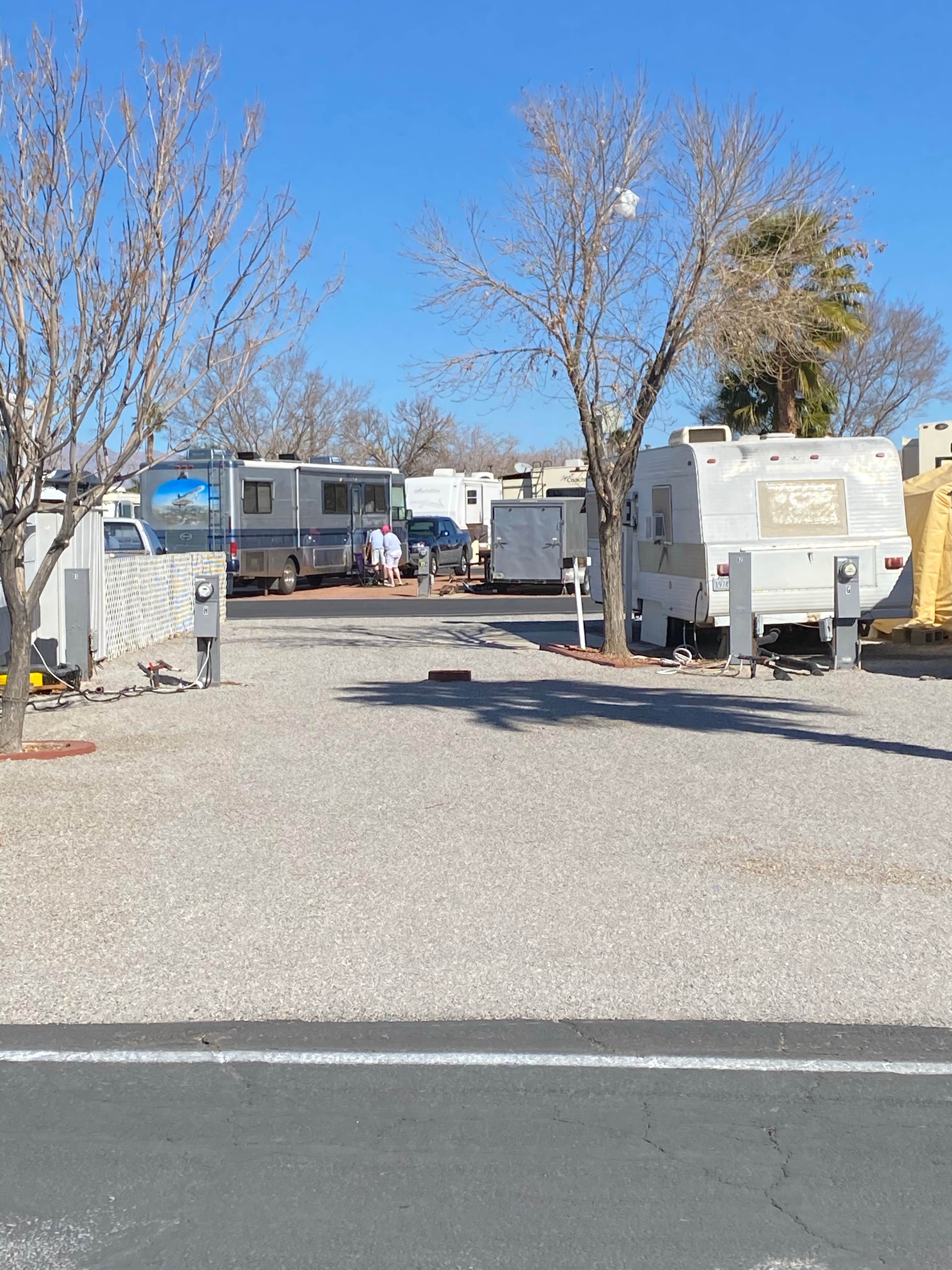 Brittney  C.'s photo of rv camping at Riviera RV Park 55+ near Sloan, NV