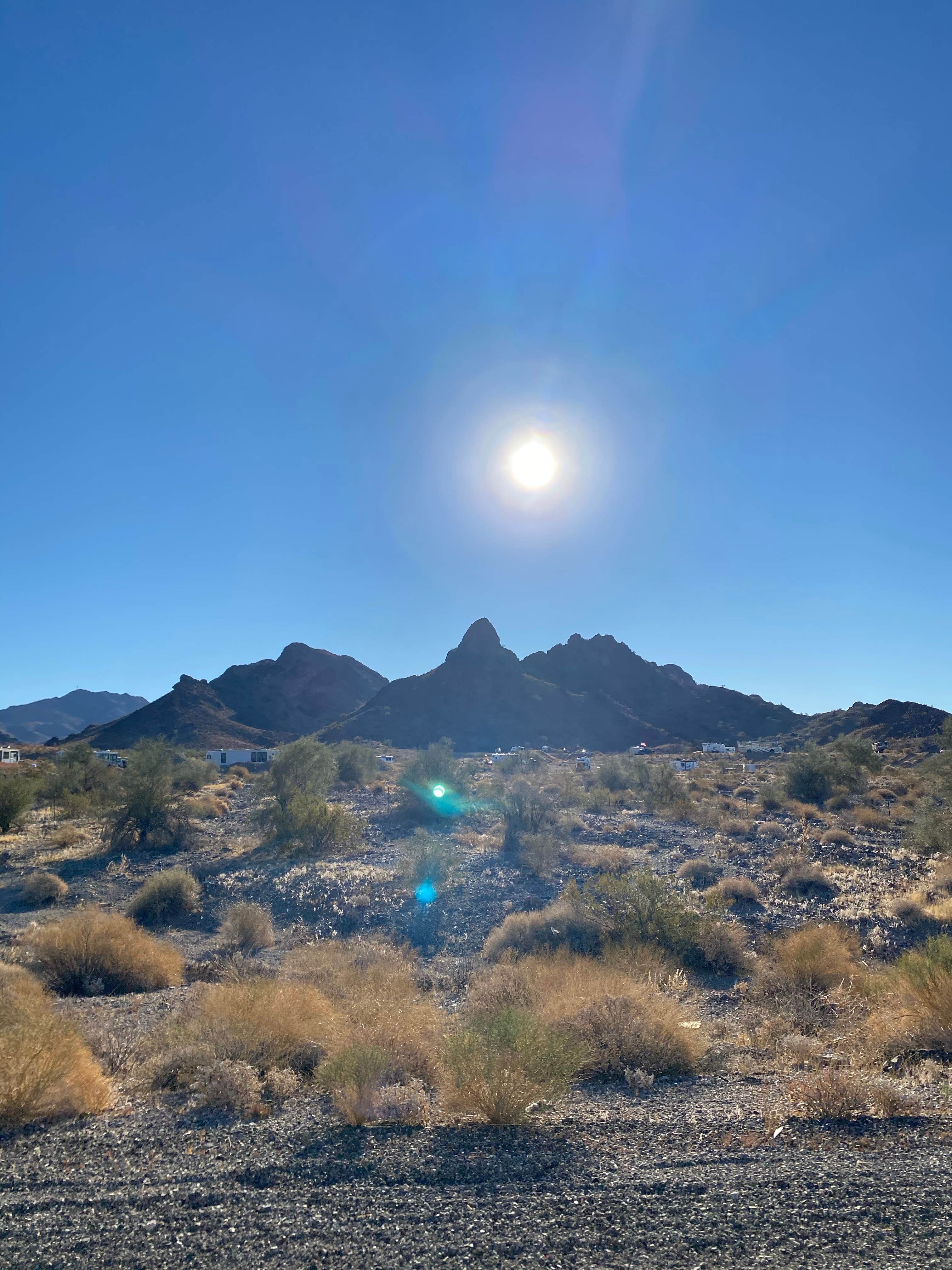 Camper-submitted photo at Dutch flats dispersed near Lake Havasu City, AZ
