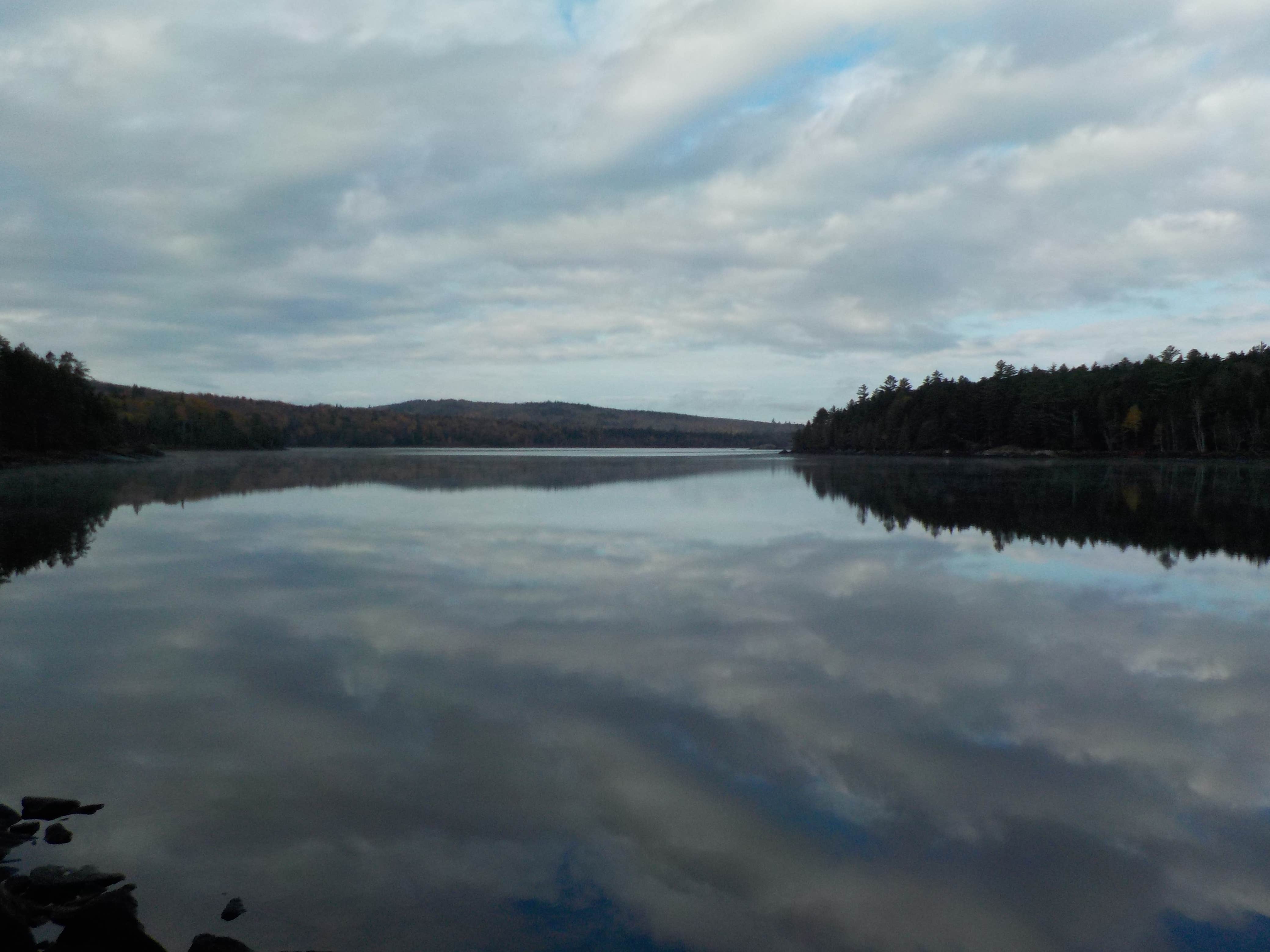 Camping near The Narrows- Attean Pond: Portage Site, Jackman, Maine