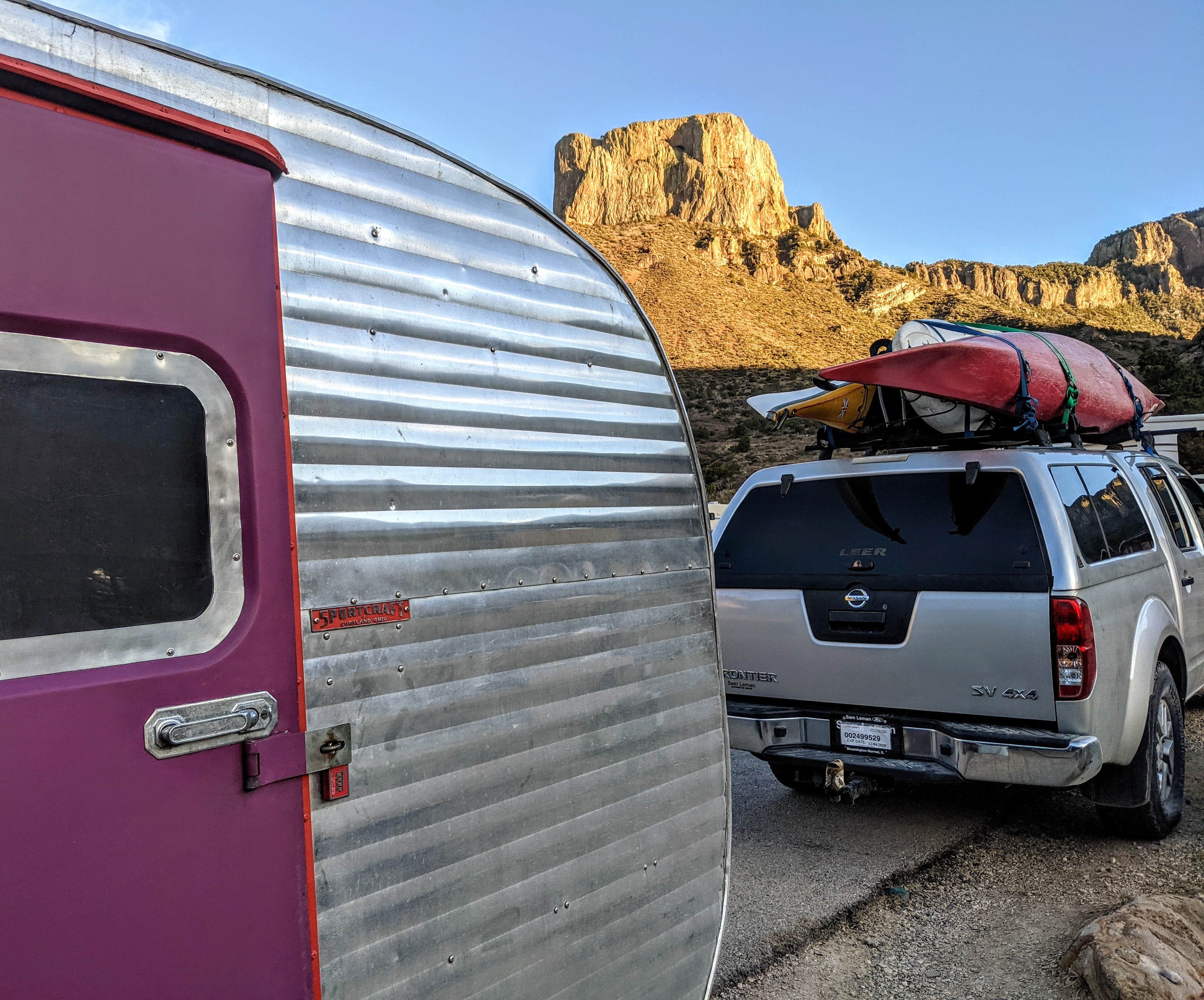 Shari  G.'s photo of rv camping at Chisos Basin Campground (Big Bend, Tx) — Big Bend National Park near Big Bend National Park