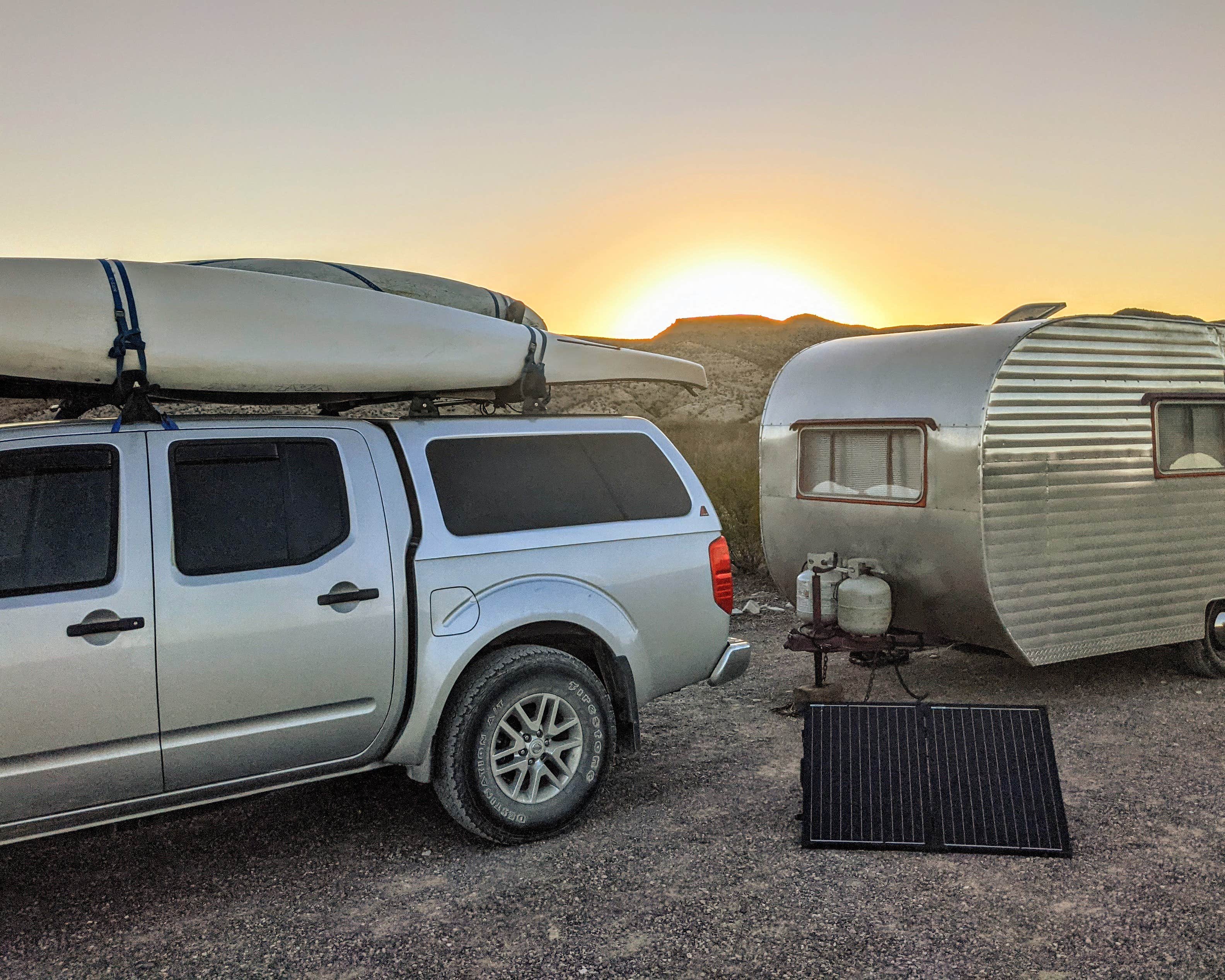 Shari  G.'s photo of rv camping at Gravel Pit — Big Bend National Park near Big Bend National Park