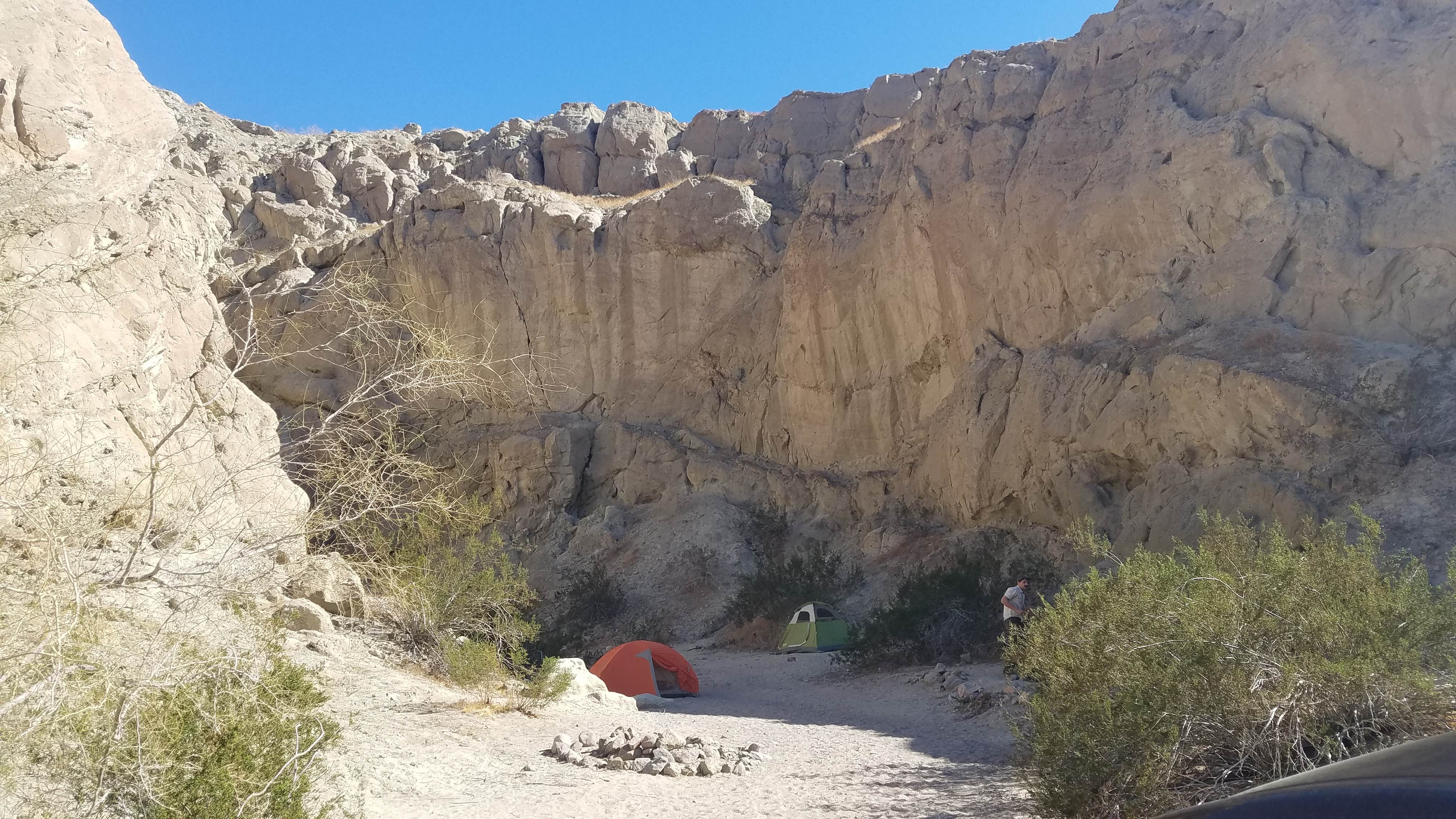 Camper-submitted photo at Painted Canyon near Thermal, CA
