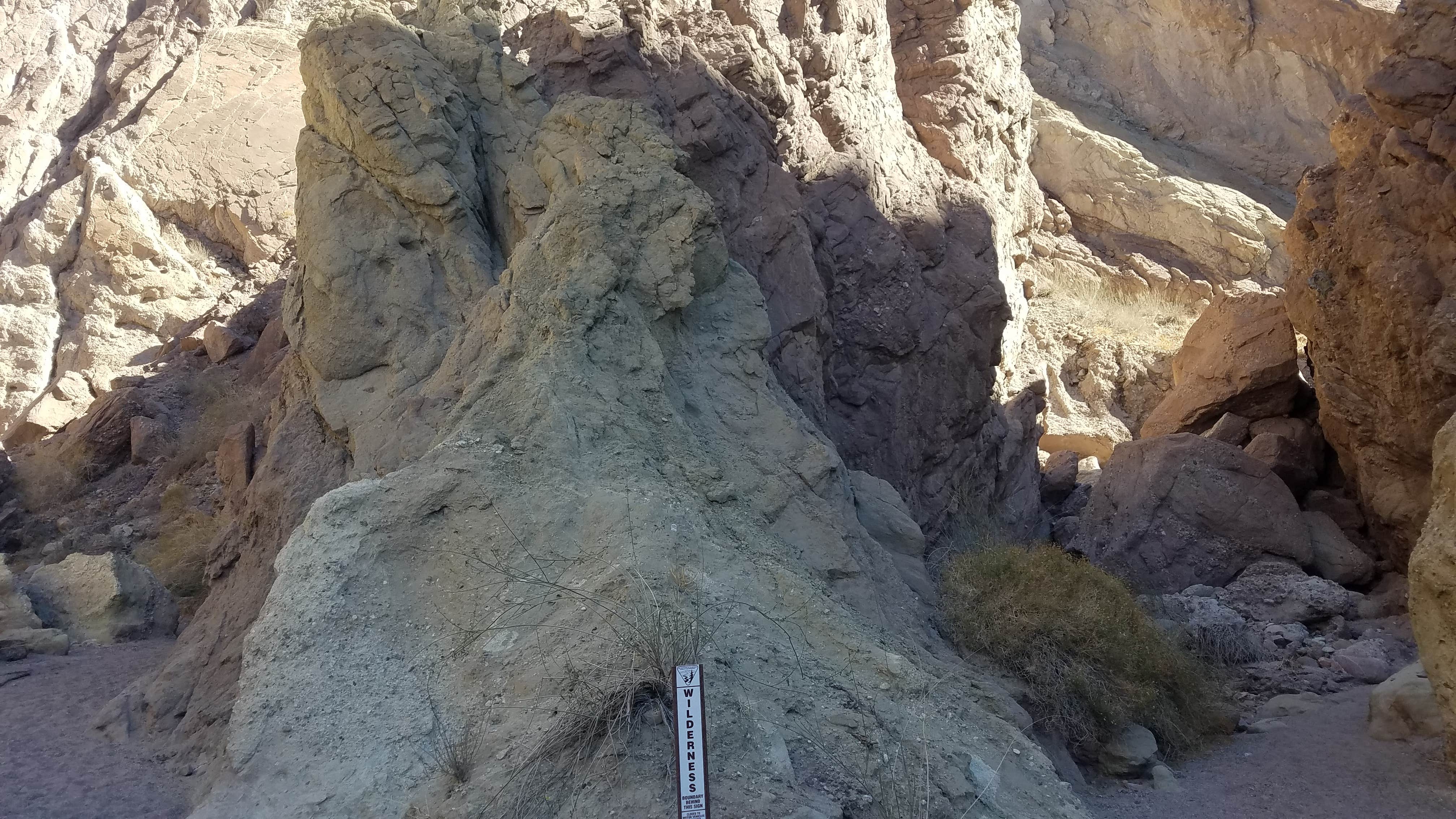 Camper-submitted photo at Painted Canyon near Thermal, CA