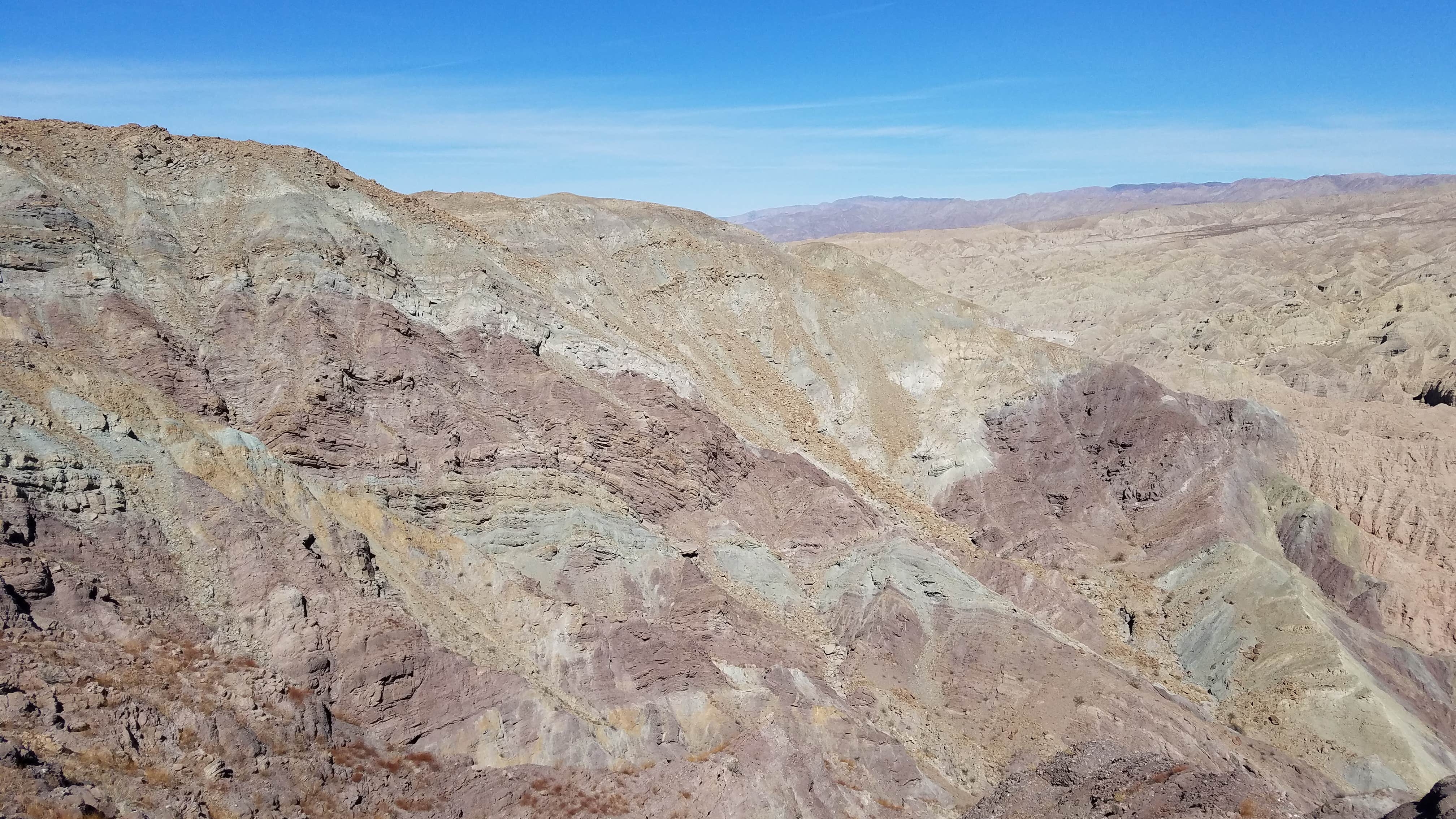Camper-submitted photo at Painted Canyon near Thermal, CA