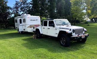 Lisa O.'s photo of rv camping at Oostema Farmstead near Maple Falls, WA