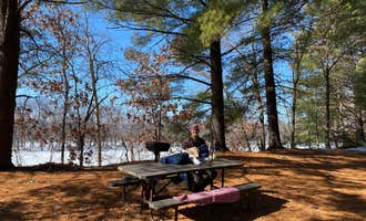 Camping near Minneiska Campground — Whitewater State Park: Merrick State Park Campground, Fountain City, Wisconsin