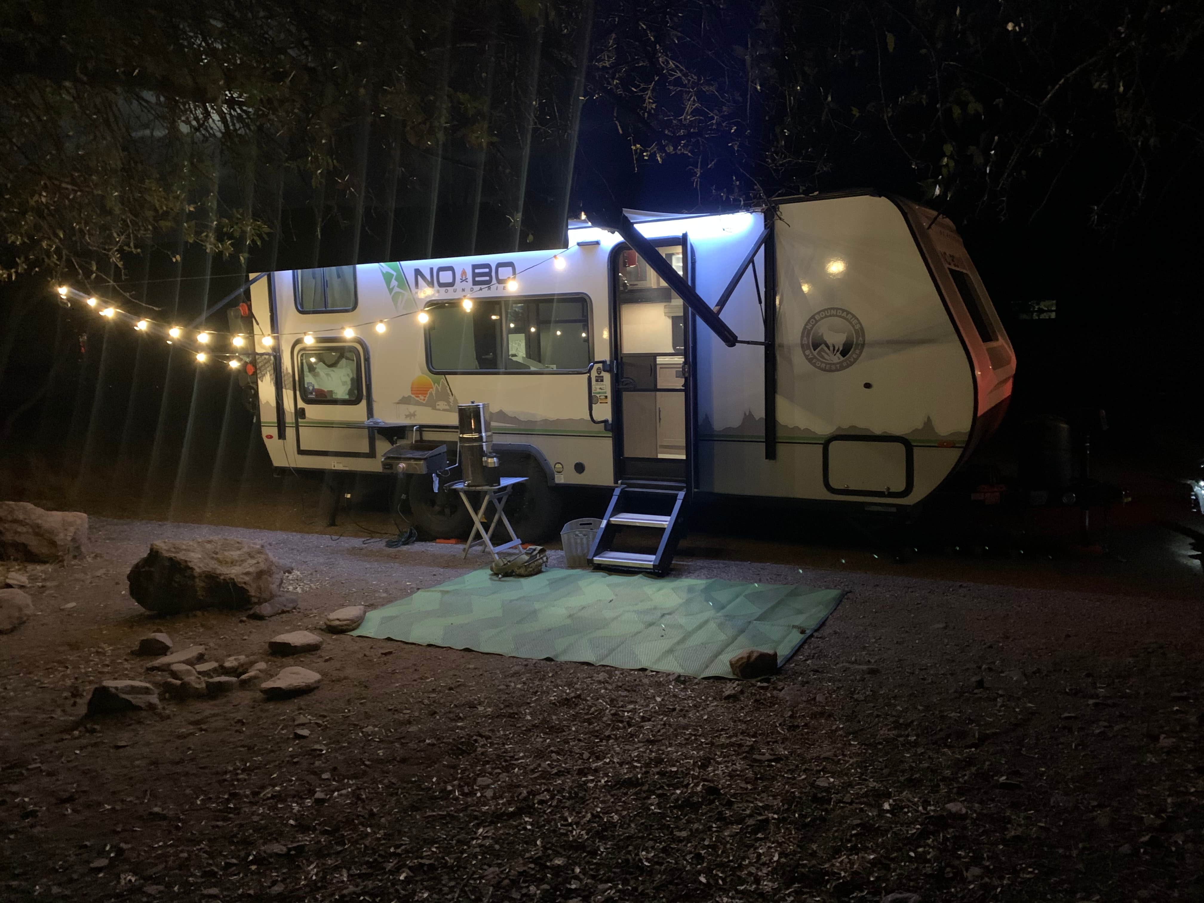 Chris H.'s photo of rv camping at Davis Mountains State Park Campground near Alpine, TX