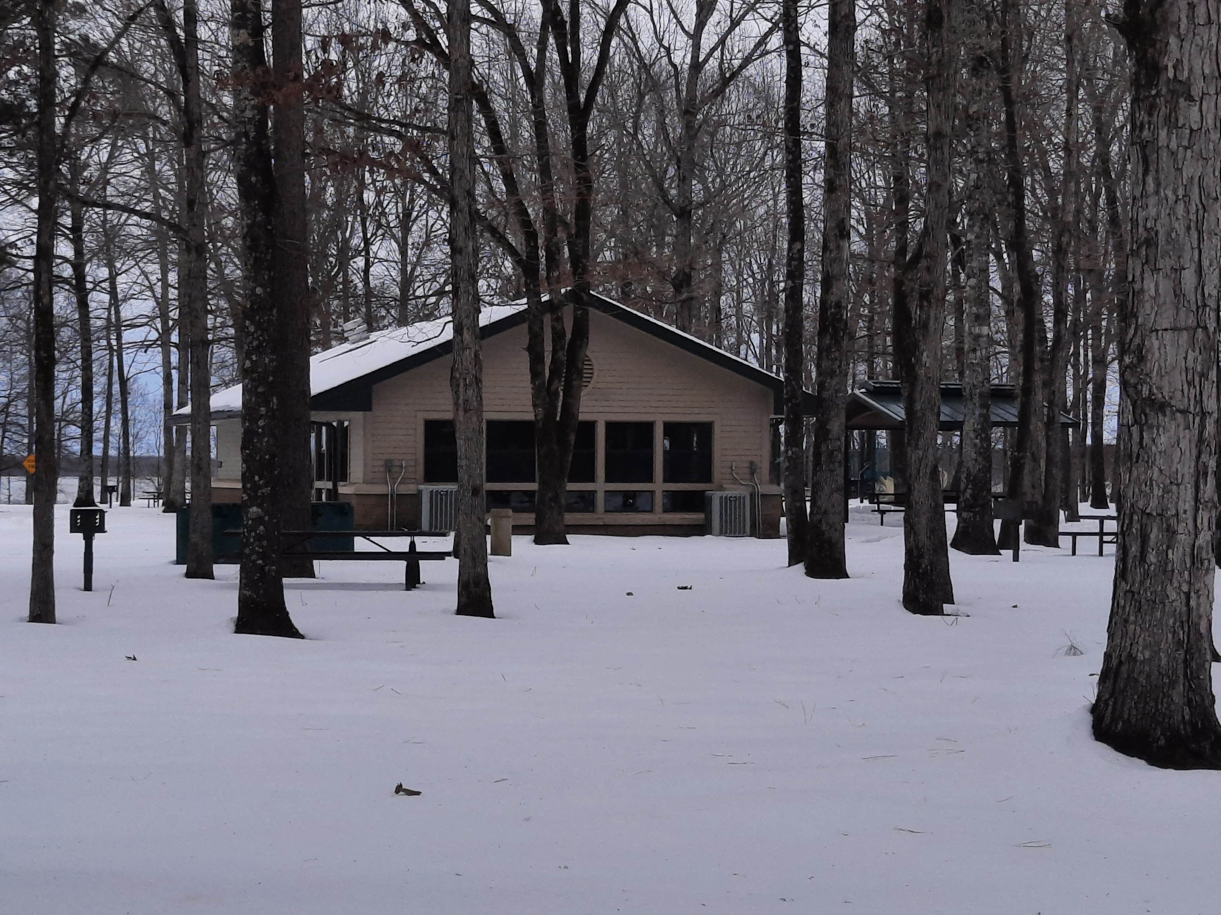 Steve S.'s photo of glamping accommodations at Cane Creek State Park Campground near Arkansas River - Pool 3