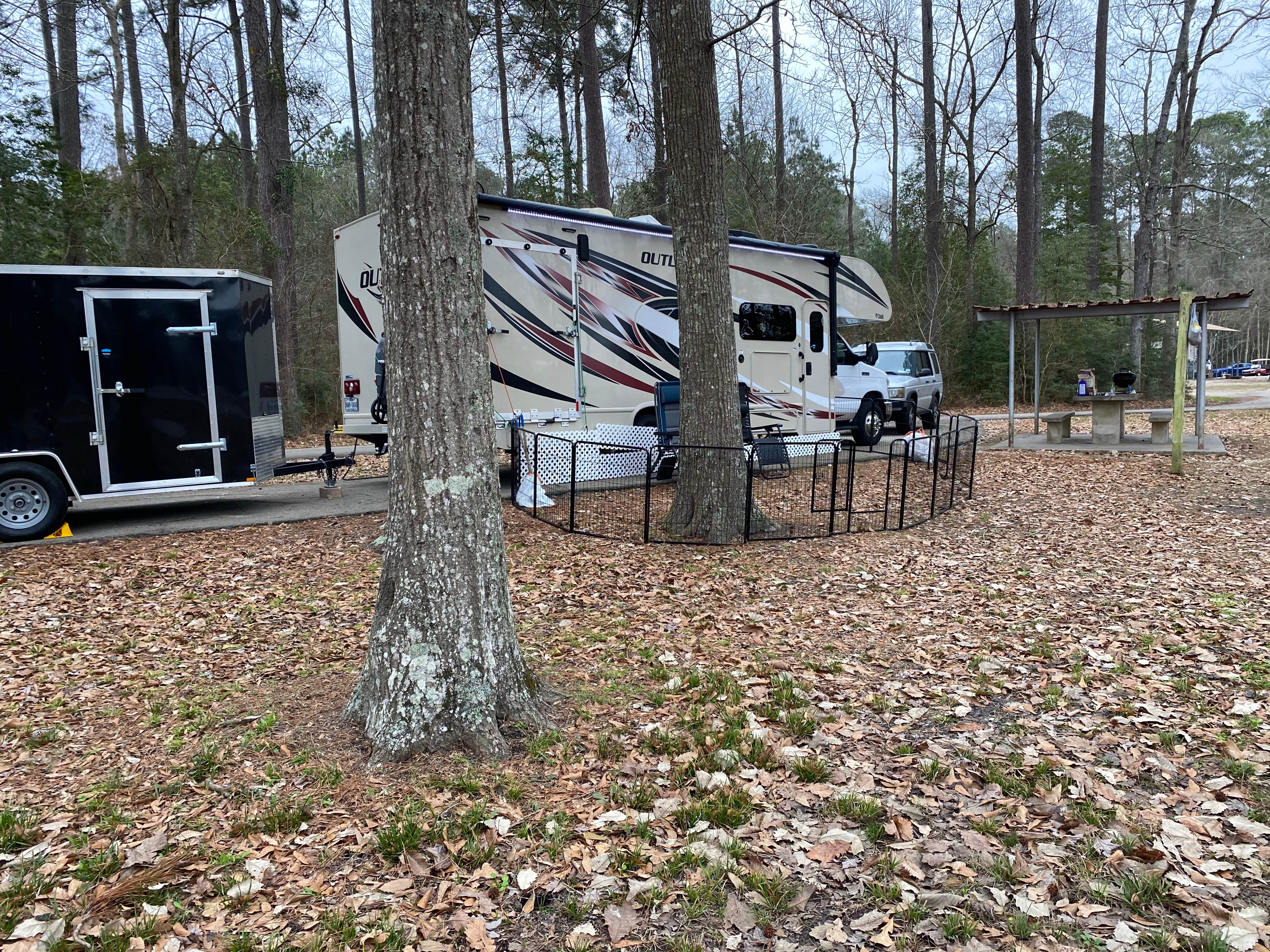 Jeff N.'s photo of rv camping at Sandy Creek - Town Bluff Reservoir near Steinhagen Lake