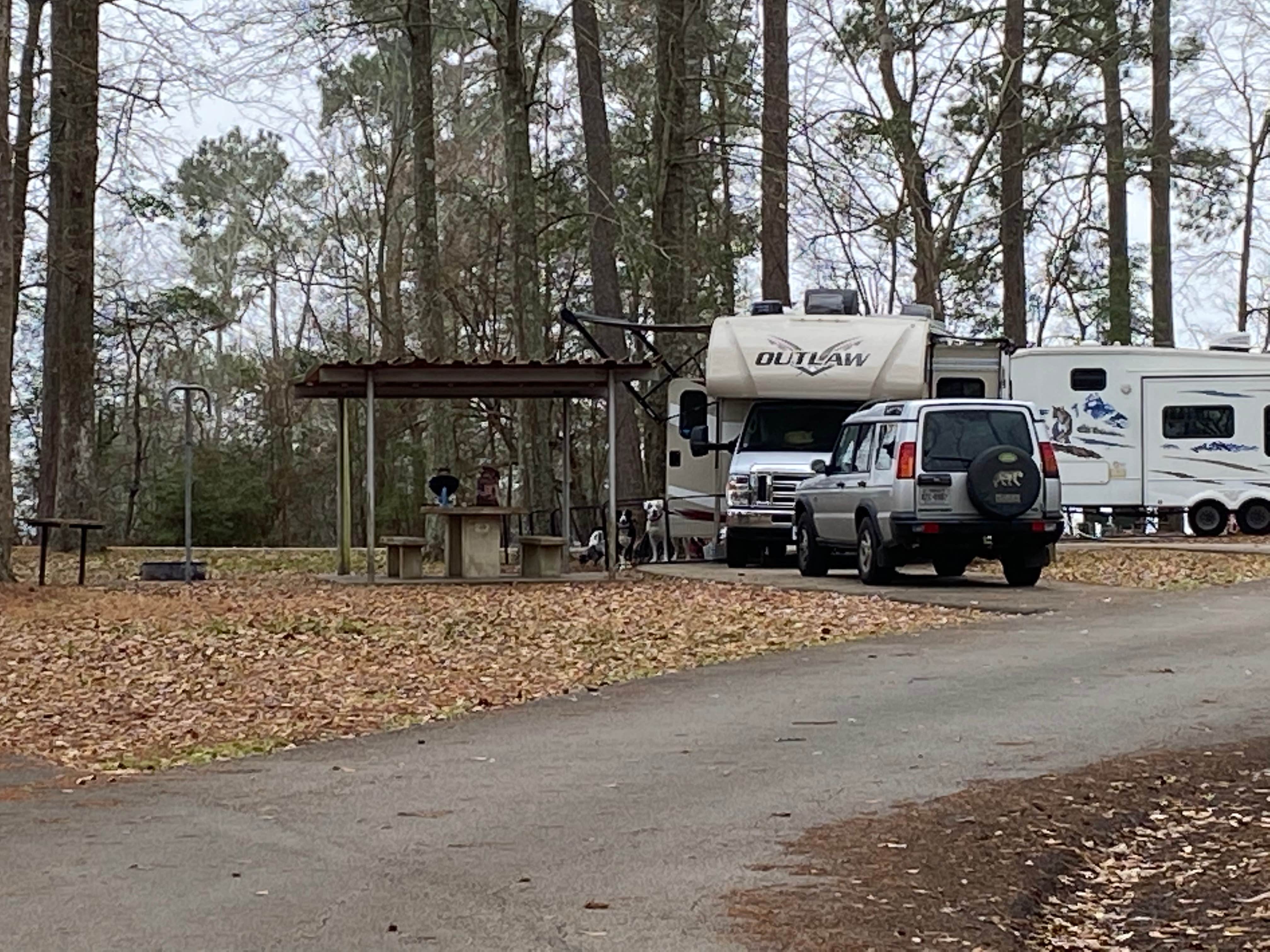 Jeff N.'s photo of rv camping at Sandy Creek - Town Bluff Reservoir near Angelina National Forest