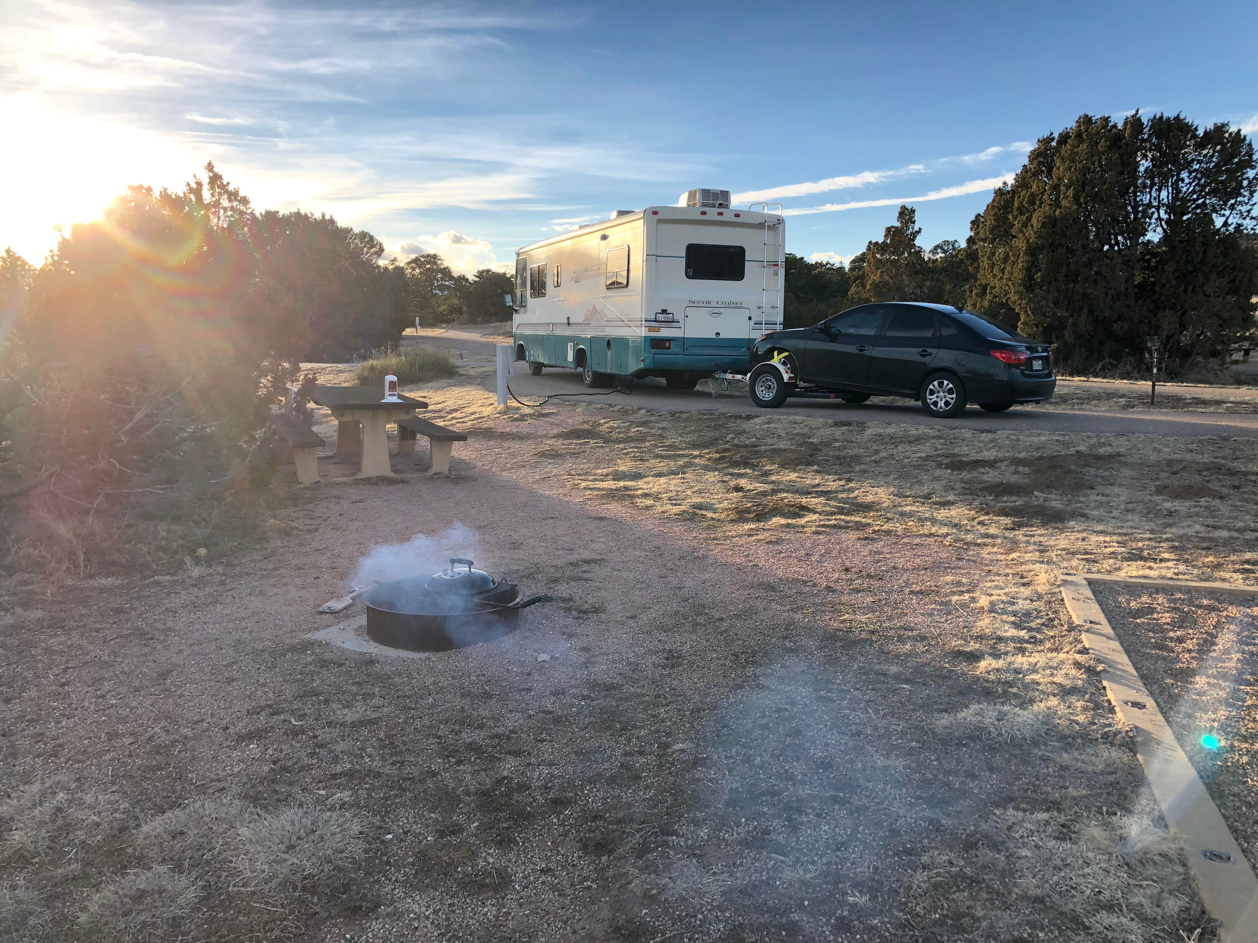 Jeff N.'s photo of rv camping at Piñon Campground — Lathrop State Park near Aguilar, CO